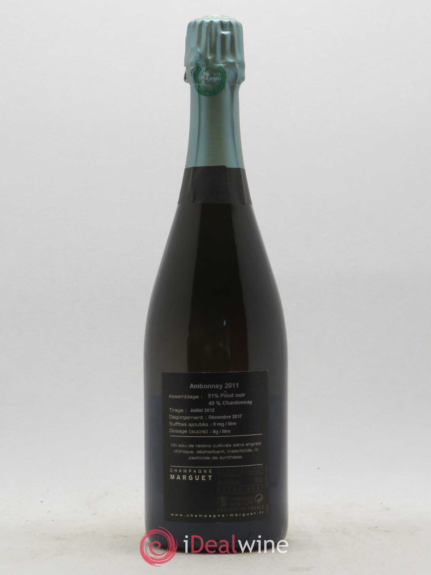 Ambonnay Grand Cru Extra-Brut Marguet Extra Brut 2011 - Lot de 1 bouteille - 1