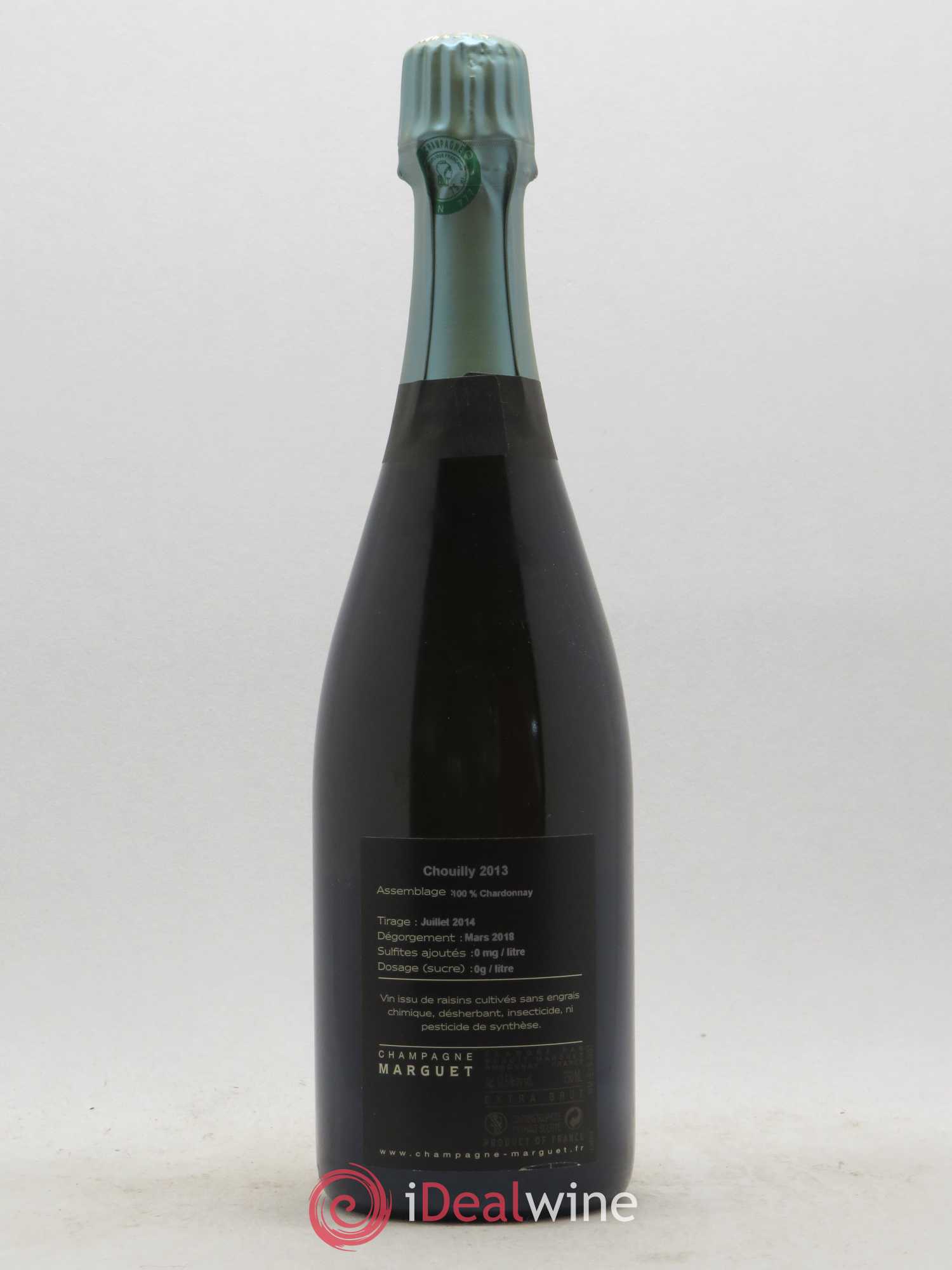 Chouilly Grand Cru Brut Nature Marguet Extra Brut 2013 - Lot de 1 bouteille - 1