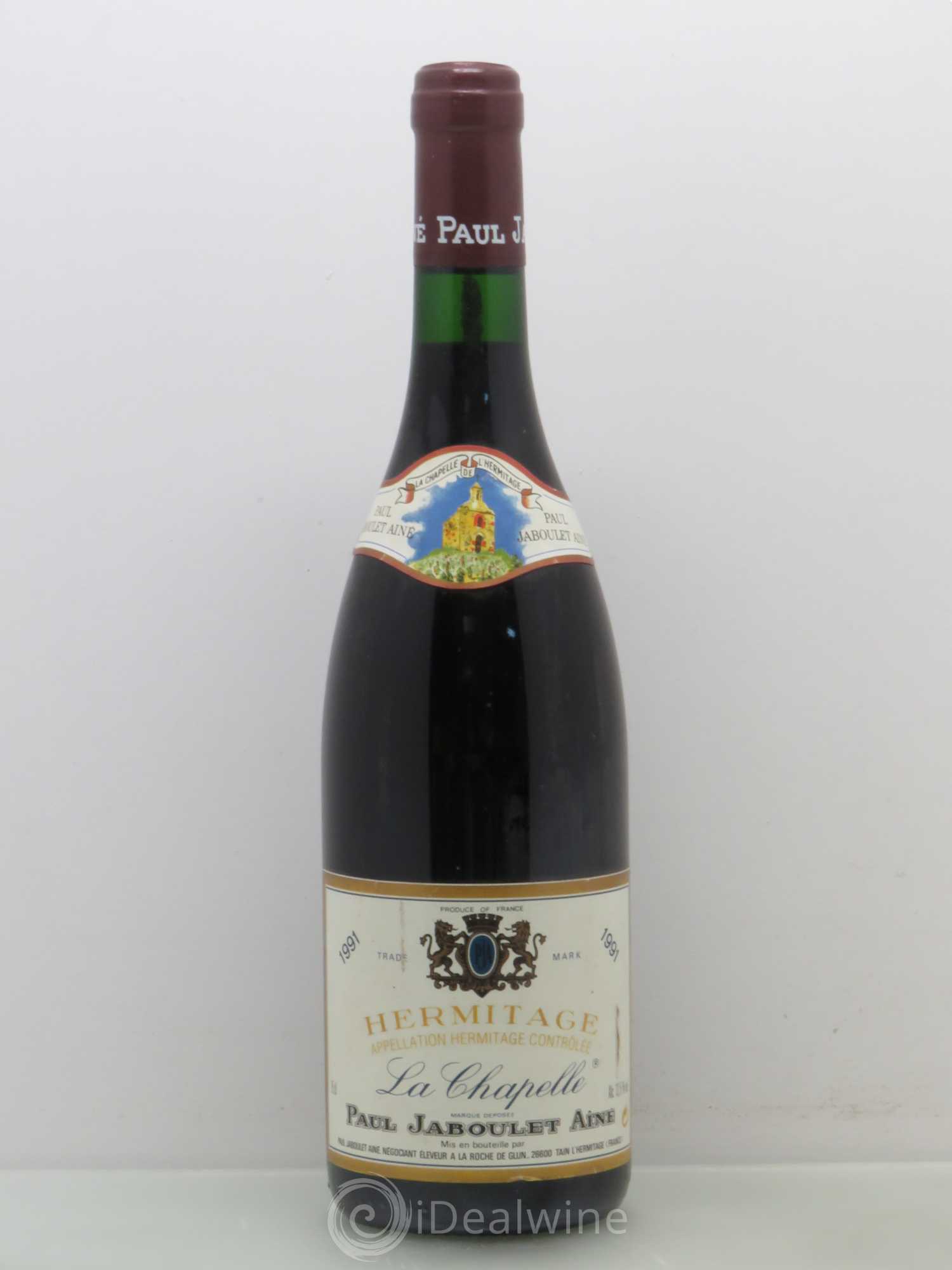 Hermitage La Chapelle Paul Jaboulet Ainé 1991 - Lot de 1 bouteille - 0