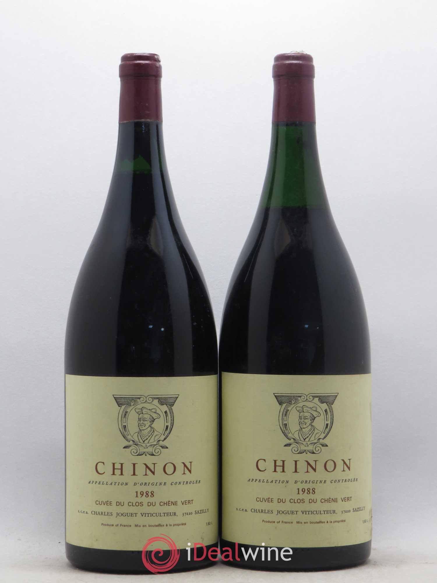 Chinon Clos du Chêne Vert Charles Joguet 1988 - Lot de 2 magnums - 0