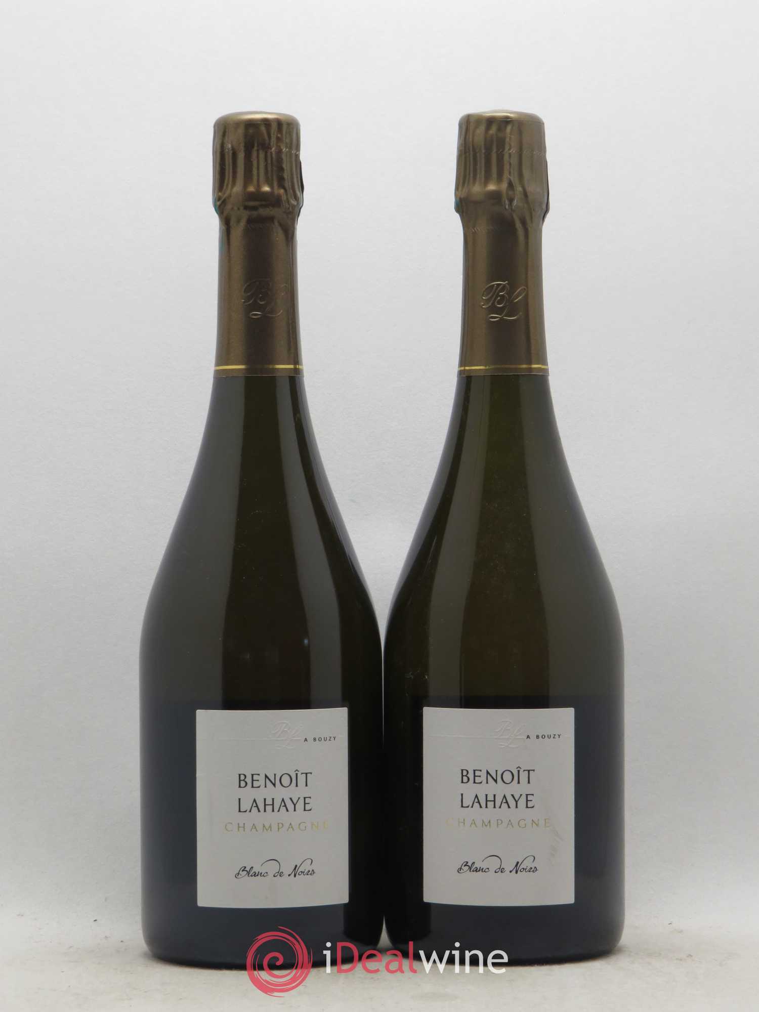 Champagne Blanc de Noirs Extra Brut Lahaye - Posten von 2 Flaschen - 0