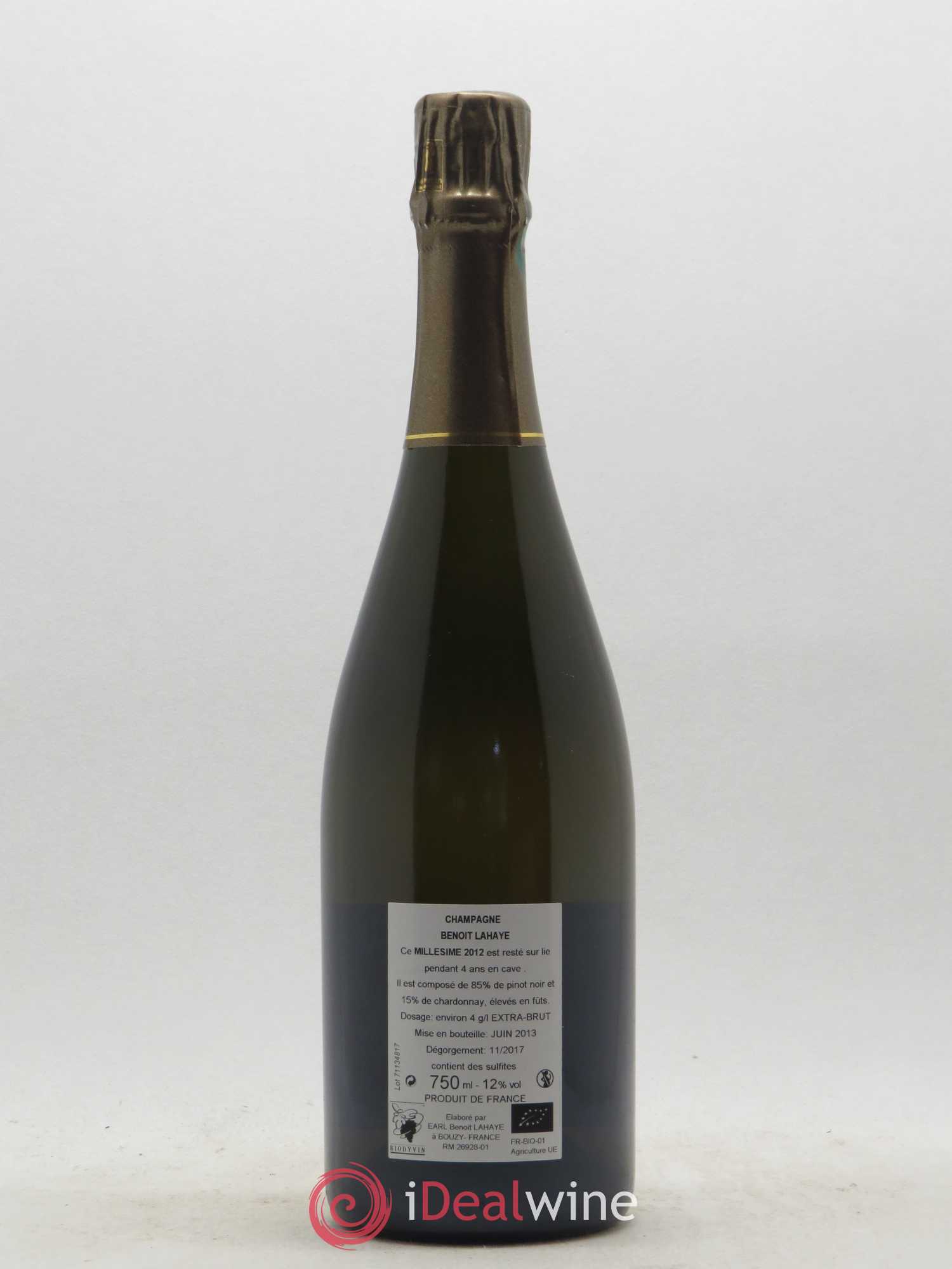 Champagne 2012 - Posten von 1 Flasche - 1