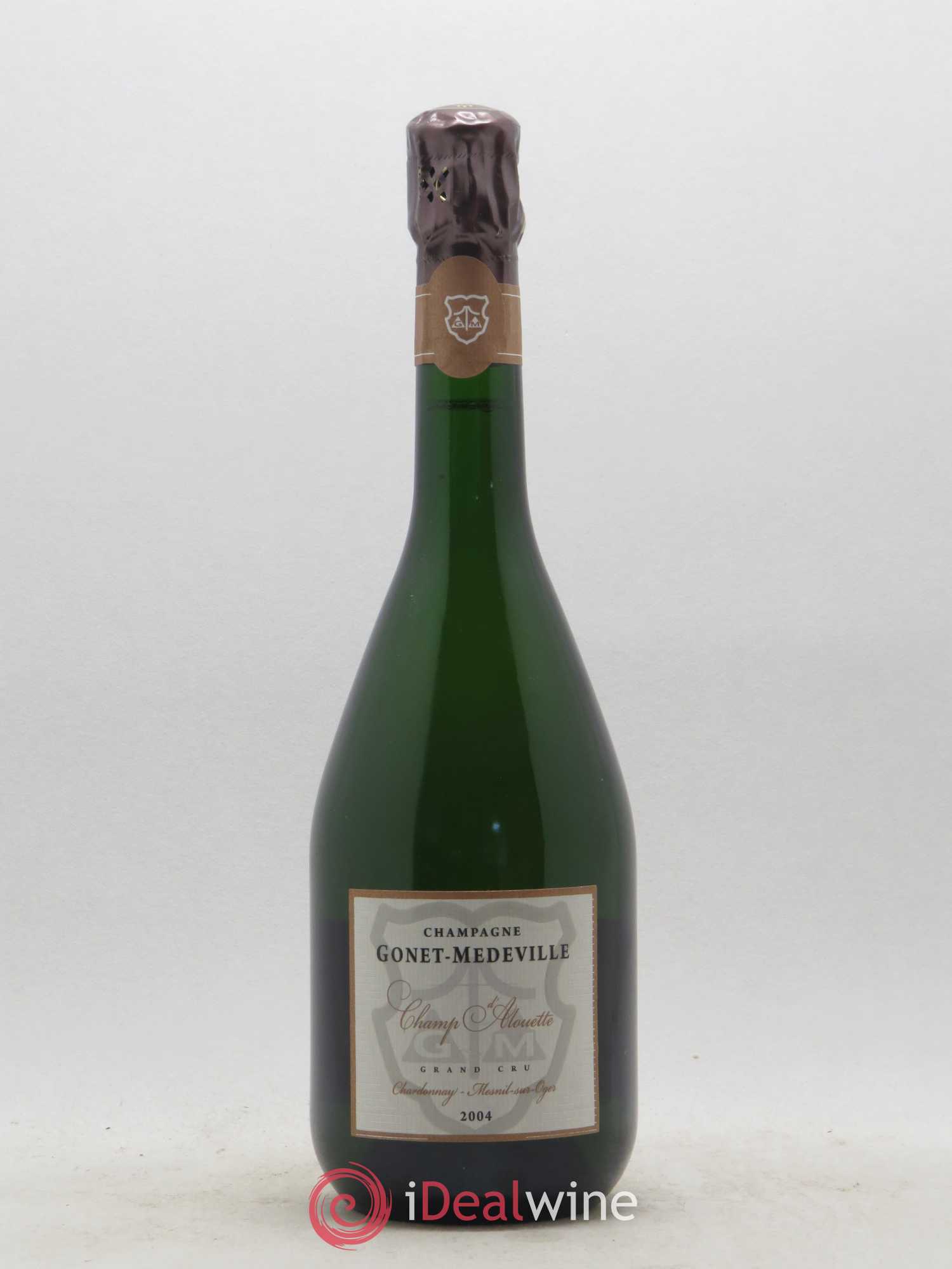 Champagne Champ d'Alouette Grand Cru Extra Brut Gonet Medeville 2004 - Posten von 1 Flasche - 0