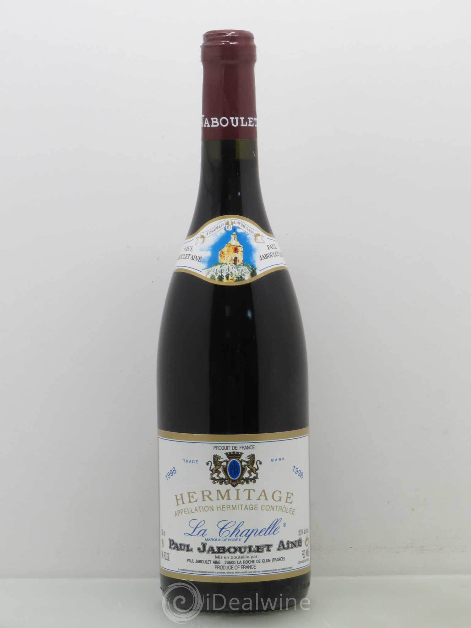 Hermitage La Chapelle Paul Jaboulet Ainé 1998 - Lot de 1 bouteille - 0
