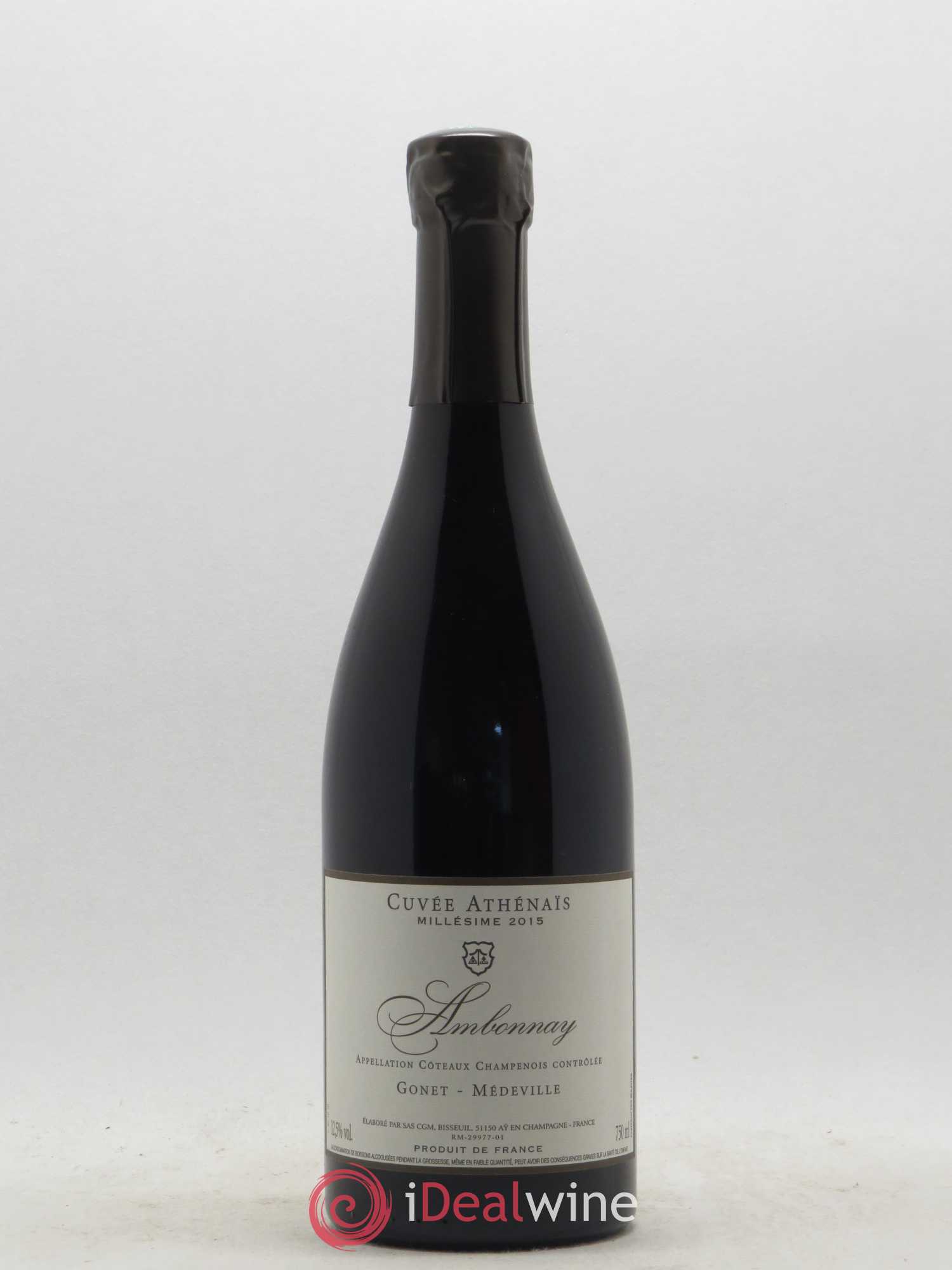 Coteaux Champenois Athenais Gonet Medeville 2015 - Posten von 1 Flasche - 0