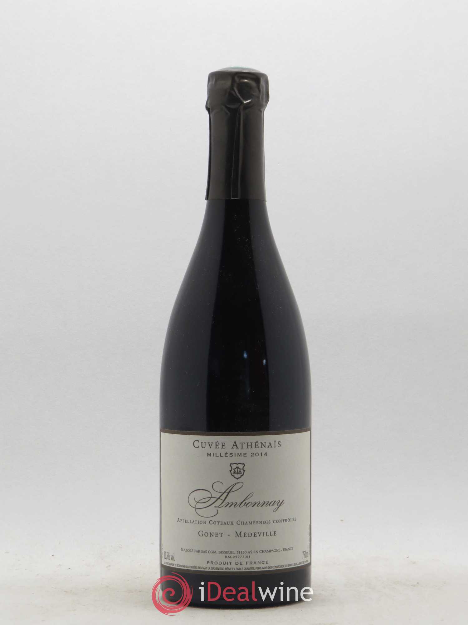 Coteaux Champenois Athenais Gonet Medeville 2014 - Posten von 1 Flasche - 0