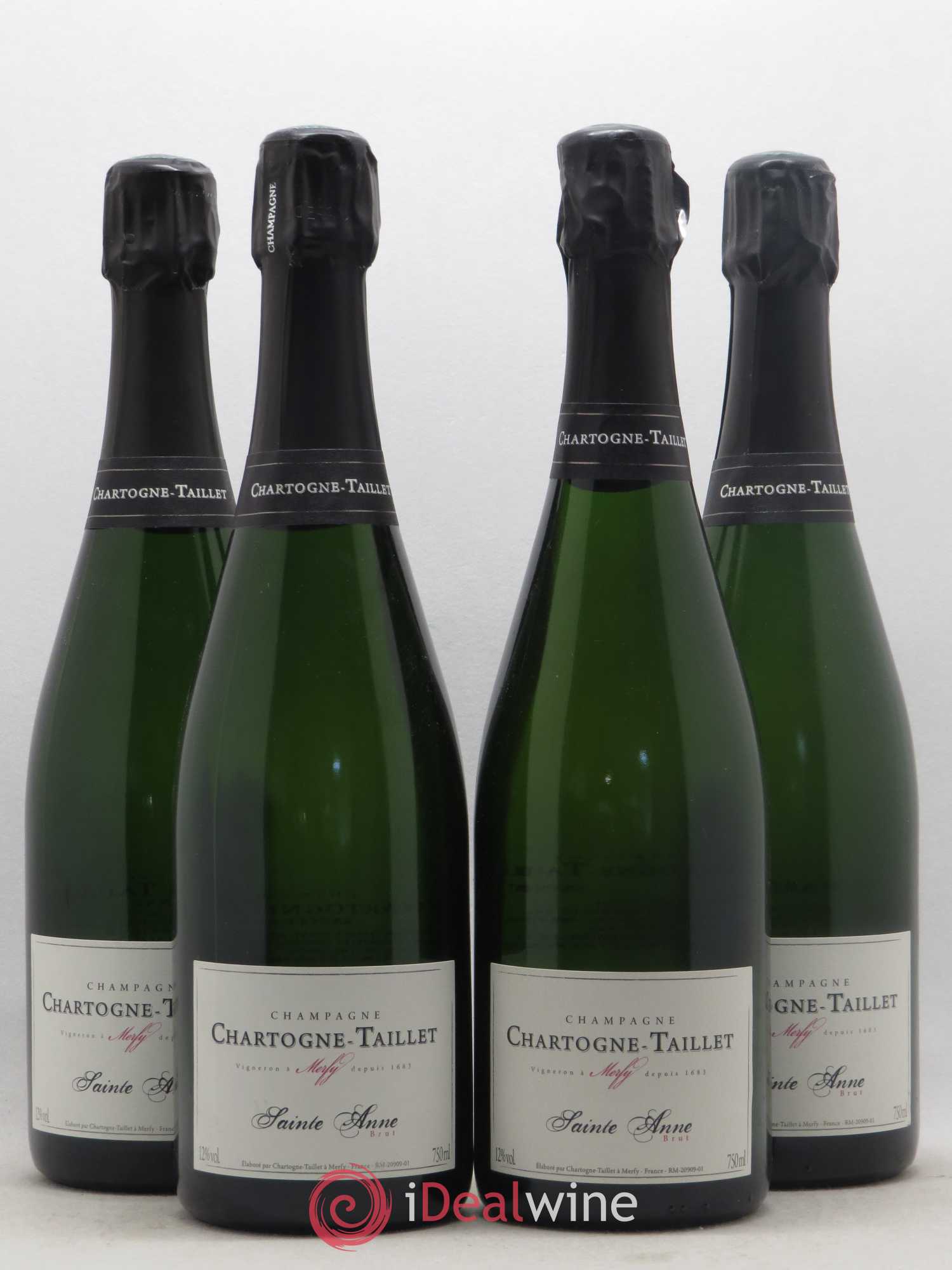 Sainte-Anne Brut Chartogne-Taillet - Lot de 4 bouteilles - 0