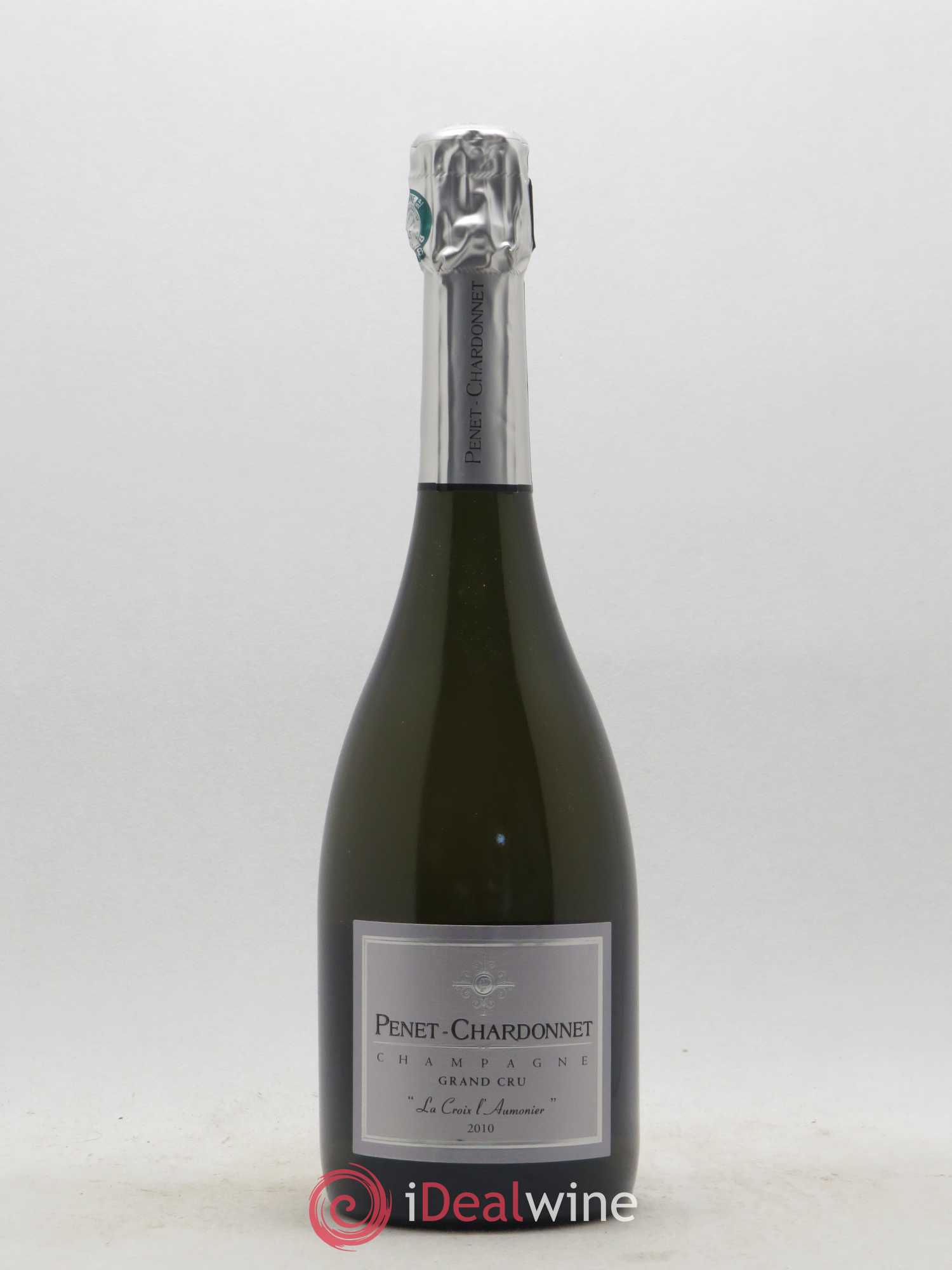 Champagne La Croix l'Aumonier Grand Cru Extra Brut Penet Chardonnet 2010 - Posten von 1 Flasche - 0