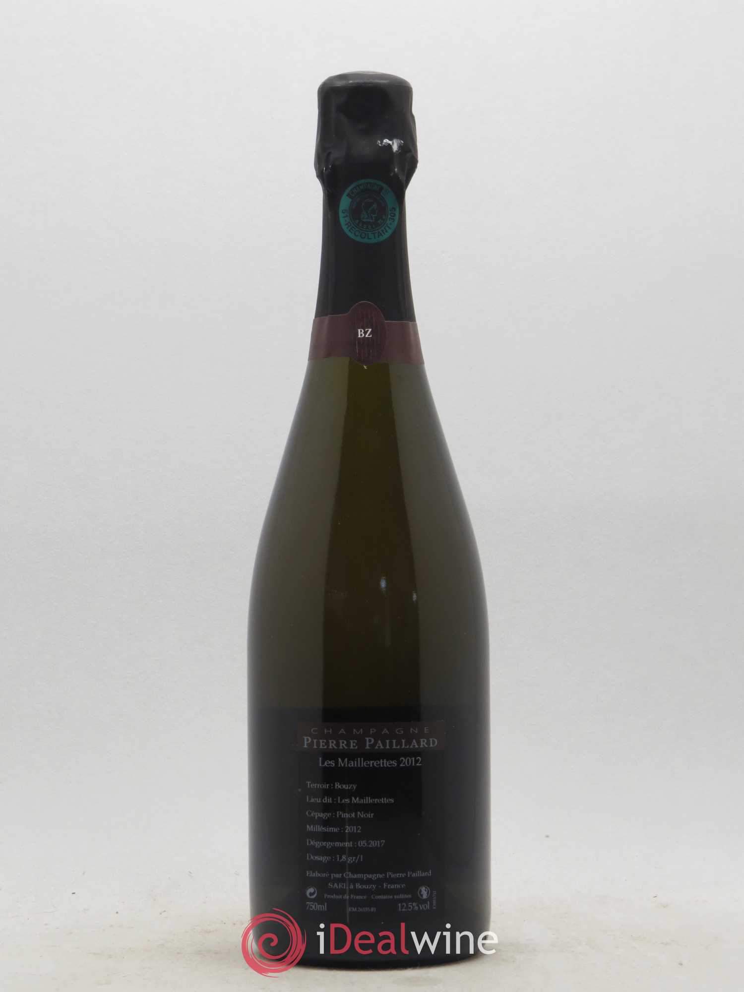 Champagne 2012 - Posten von 1 Flasche - 1