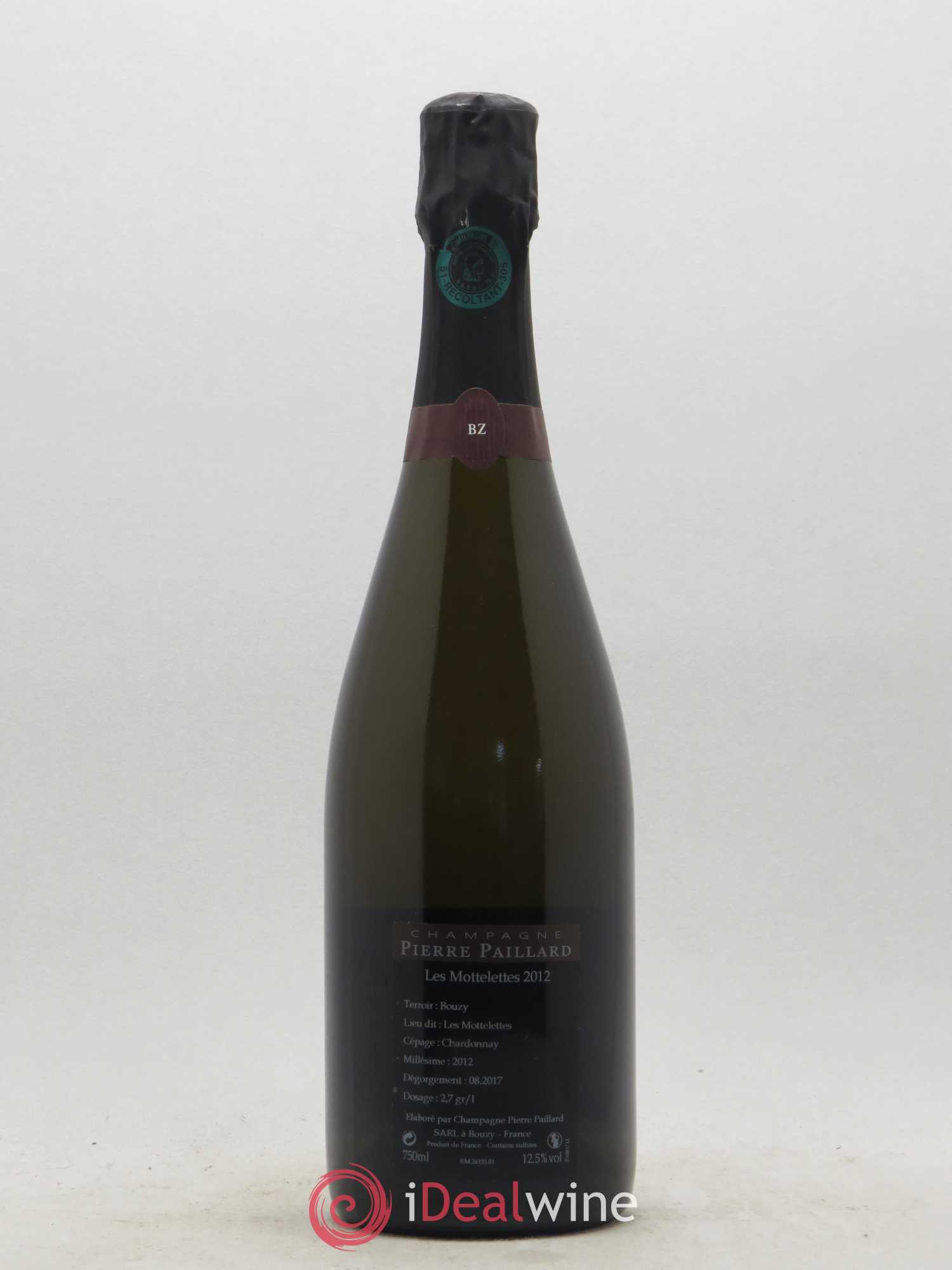 Champagne 2012 - Posten von 1 Flasche - 1