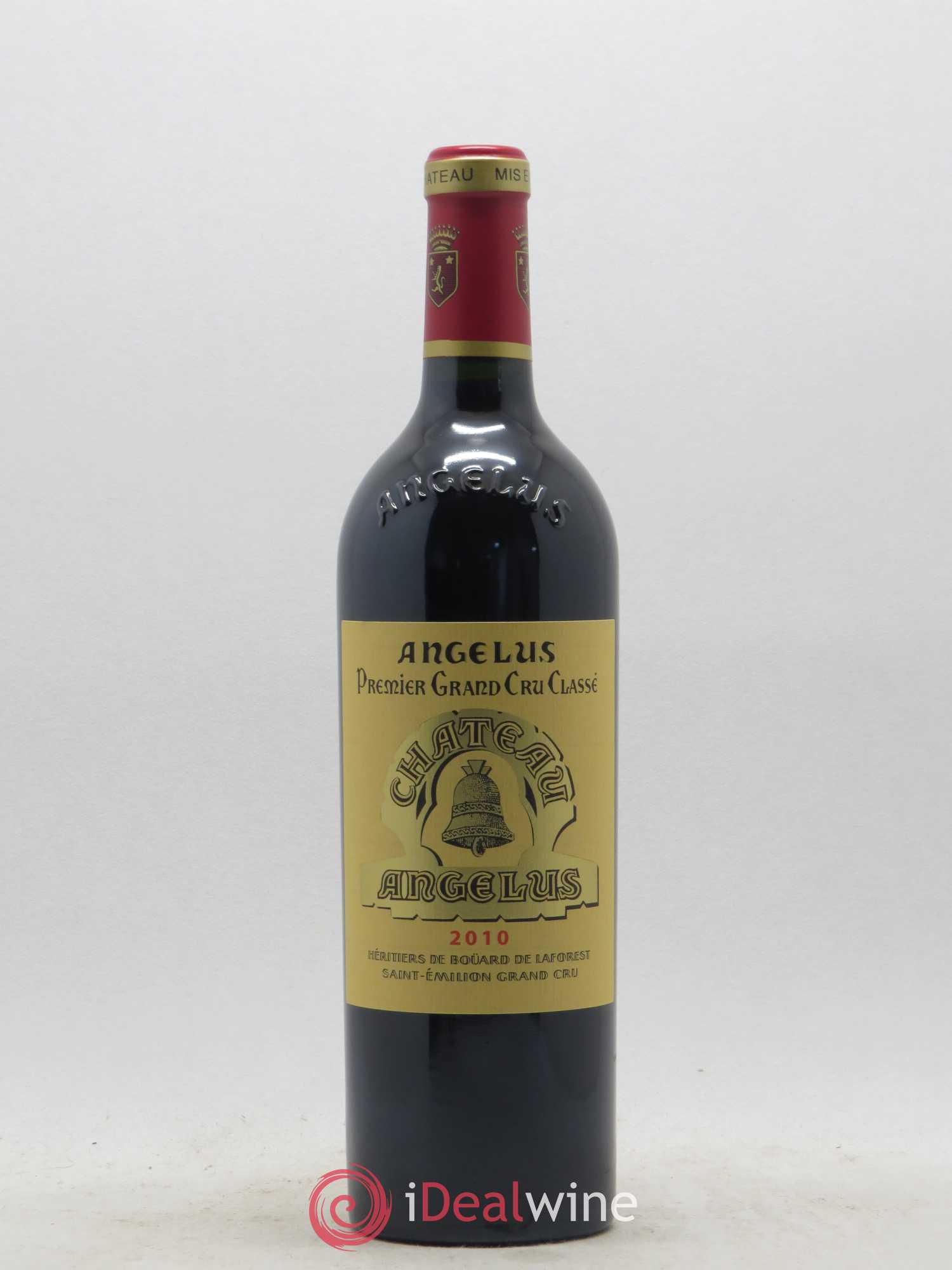 Château Angélus 1er Grand Cru Classé A 2010 - Lot de 1 bouteille - 0