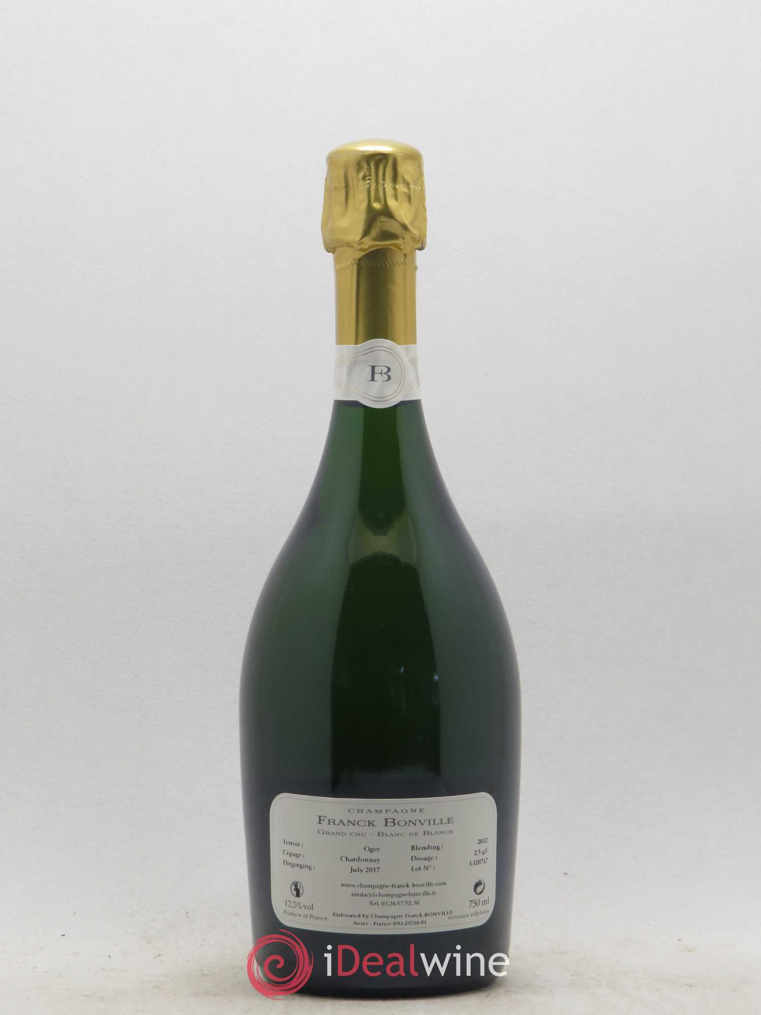 Champagne 2012 - Posten von 1 Flasche - 1