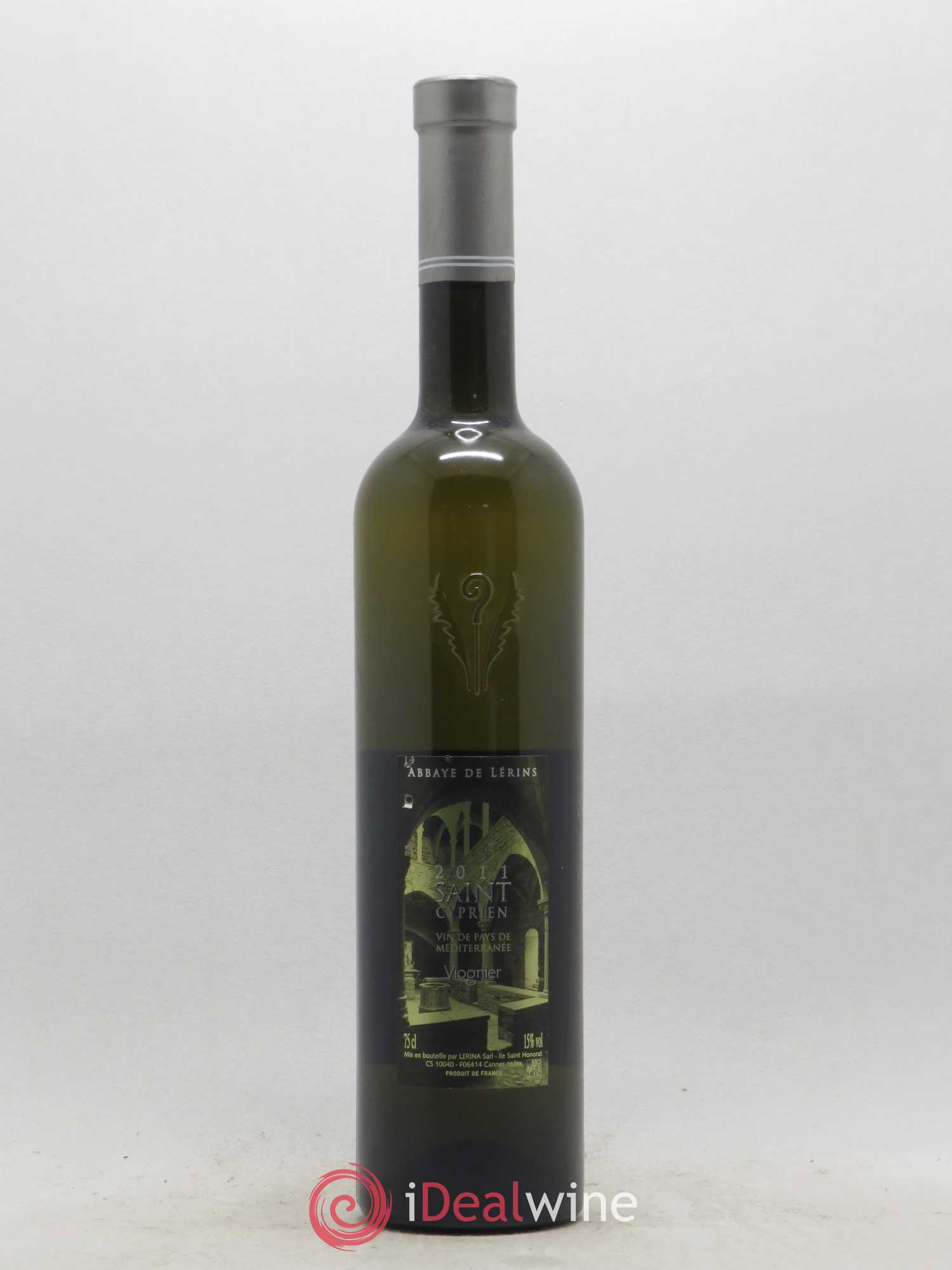 Méditerranée Abbaye de Lérins Lérina SARL Saint Cyprien 2011 - Posten von 1 Flasche - 0