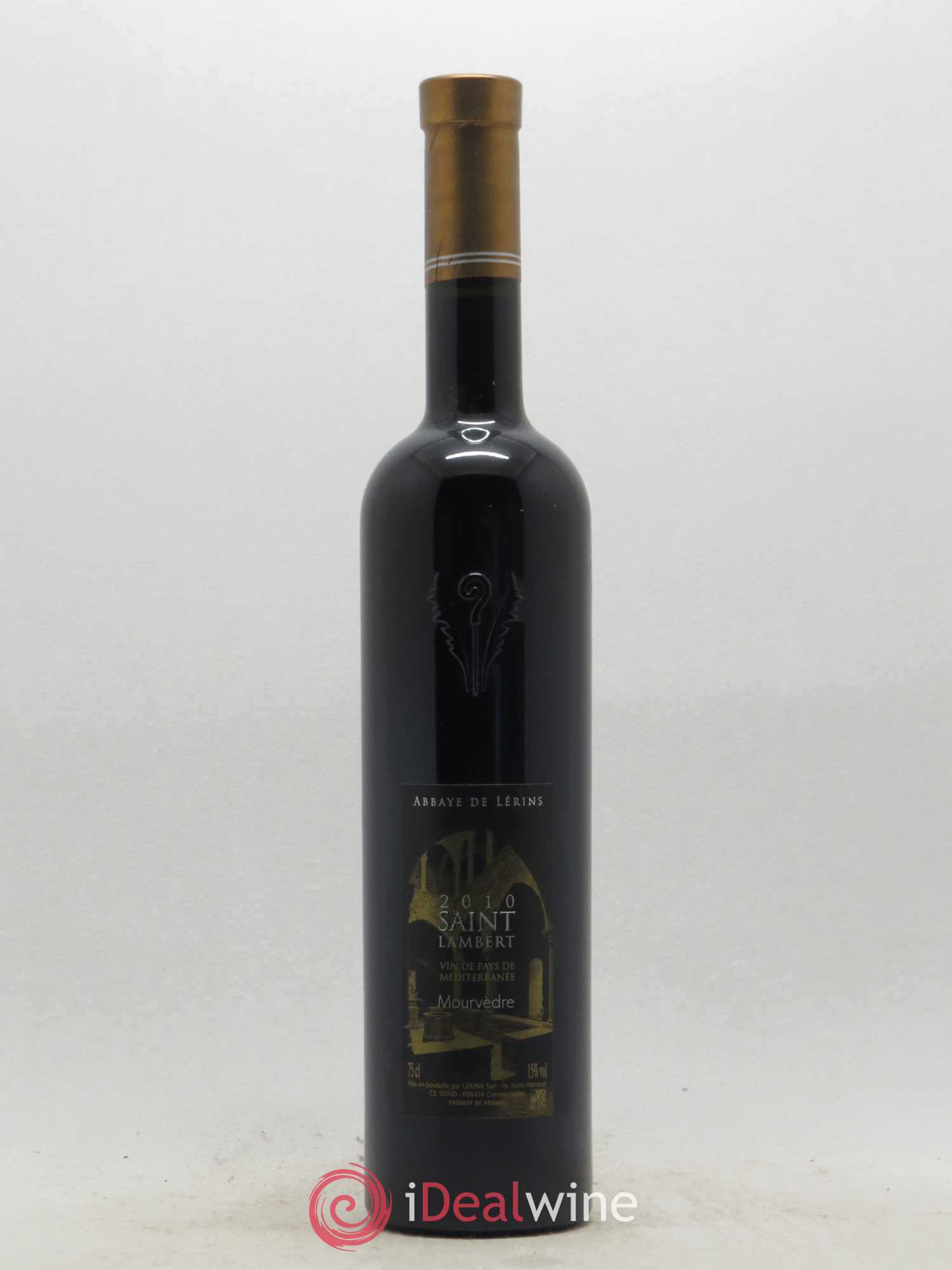 Méditerranée Abbaye de Lérins Cuvée Saint Lambert Lérina SARL 2010 - Lot de 1 bouteille - 0