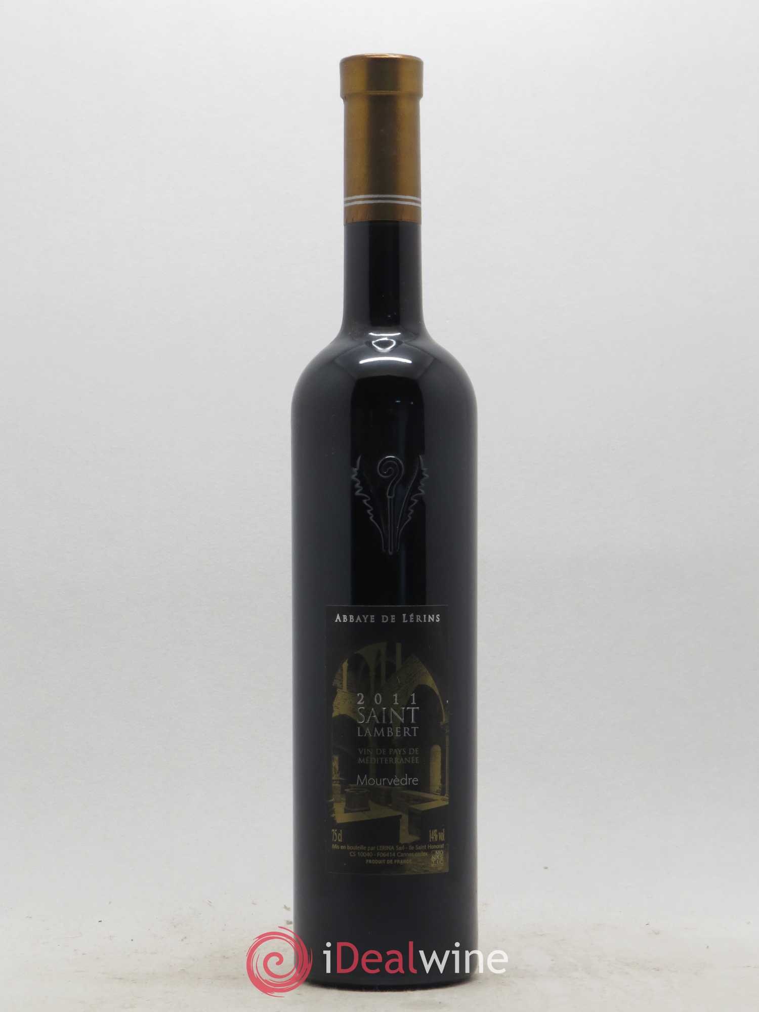Méditerranée Abbaye de Lérins Cuvée Saint Lambert Lérina SARL 2011 - Lot de 1 bouteille - 0