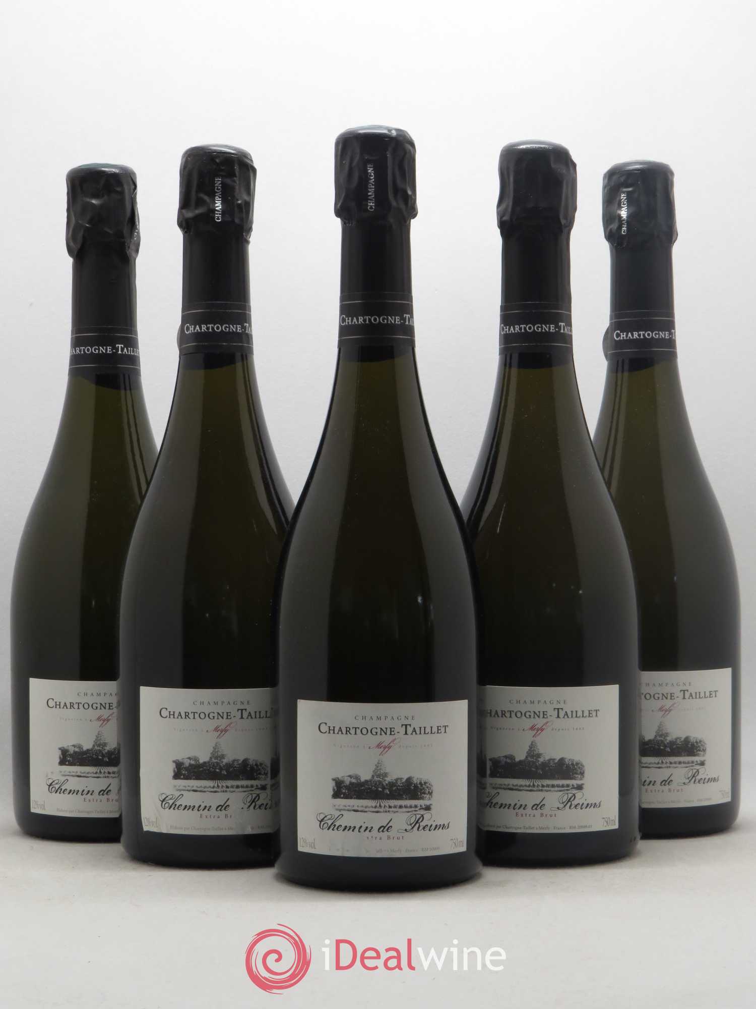 Chemins de Reims Chartogne-Taillet - Lot de 5 bouteilles - 0