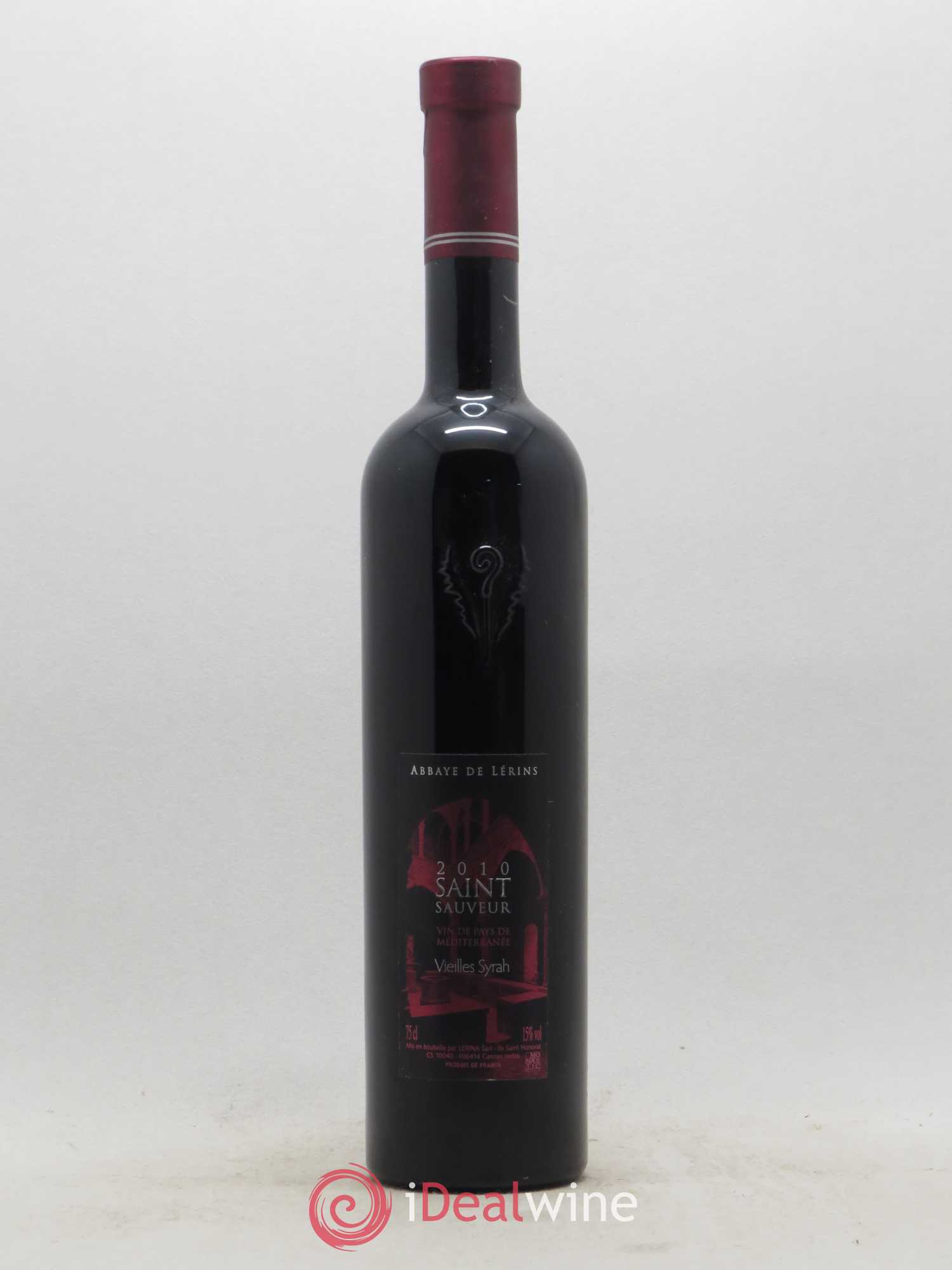 Méditerranée Abbaye de Lérins Lérina SARL Saint-Sauveur 2010 - Lot de 1 bouteille - 0
