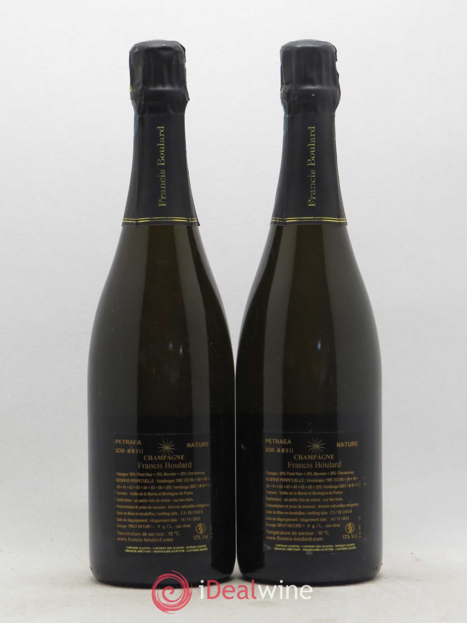 Pétraéa II Francis Boulard - Lot de 2 bouteilles - 1