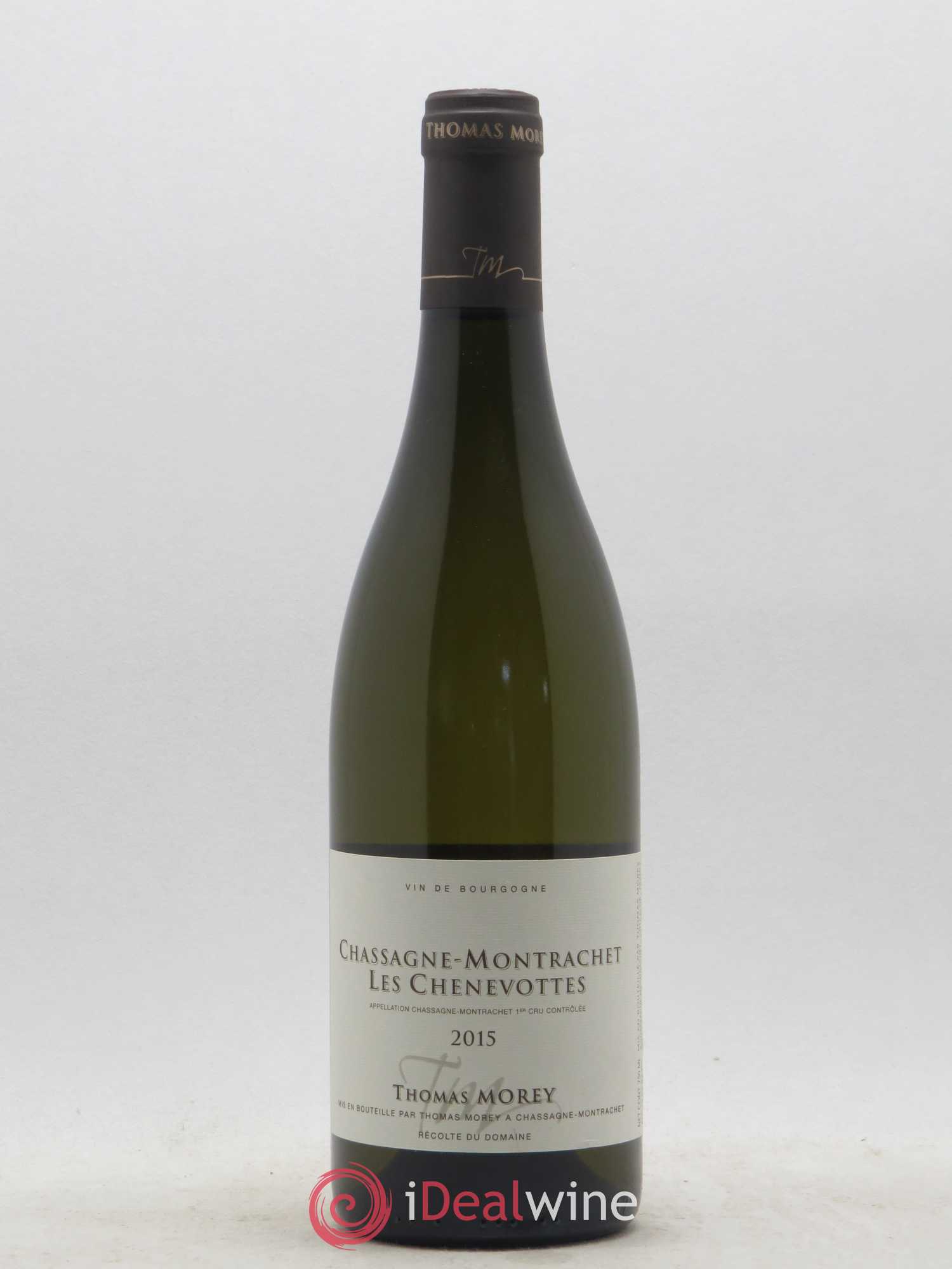 Chassagne-Montrachet 1er Cru Les Chenevottes Thomas Morey 2015 - Lotto di 1 bottiglia - 0