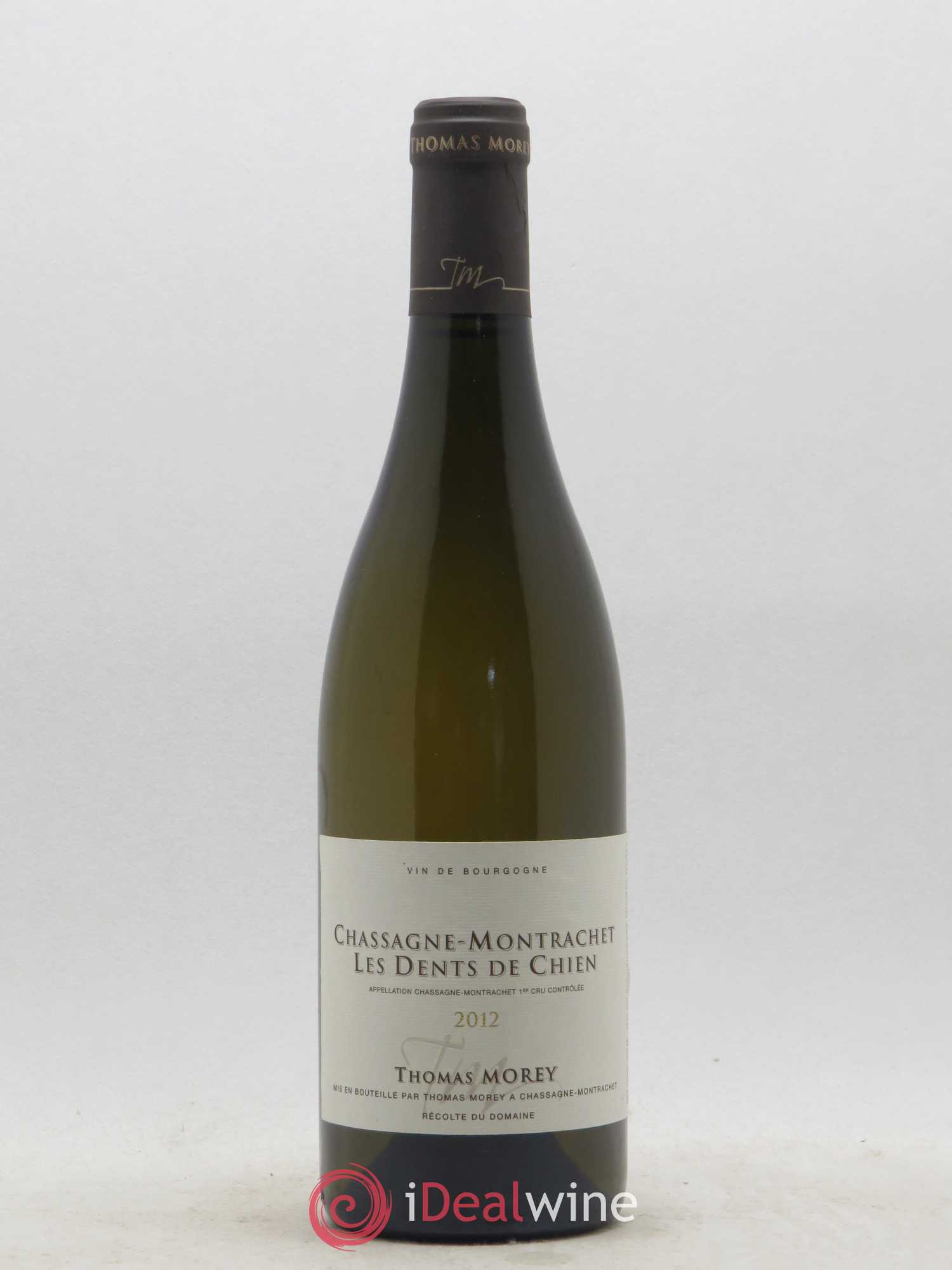Chassagne-Montrachet 1er Cru Les Dents de Chien Thomas Morey 2012 - Lotto di 1 bottiglia - 0