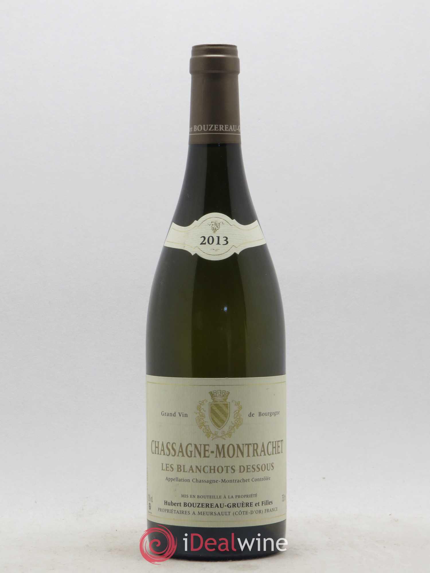 Chassagne-Montrachet Les Blanchots Dessous Bouzereau-Gruère 2013 - Posten von 1 Flasche - 0