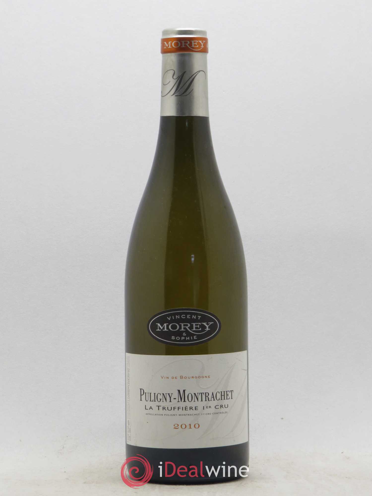Puligny-Montrachet 1er Cru La Truffiere Vincent Morey 2010 - Posten von 1 Flasche - 0