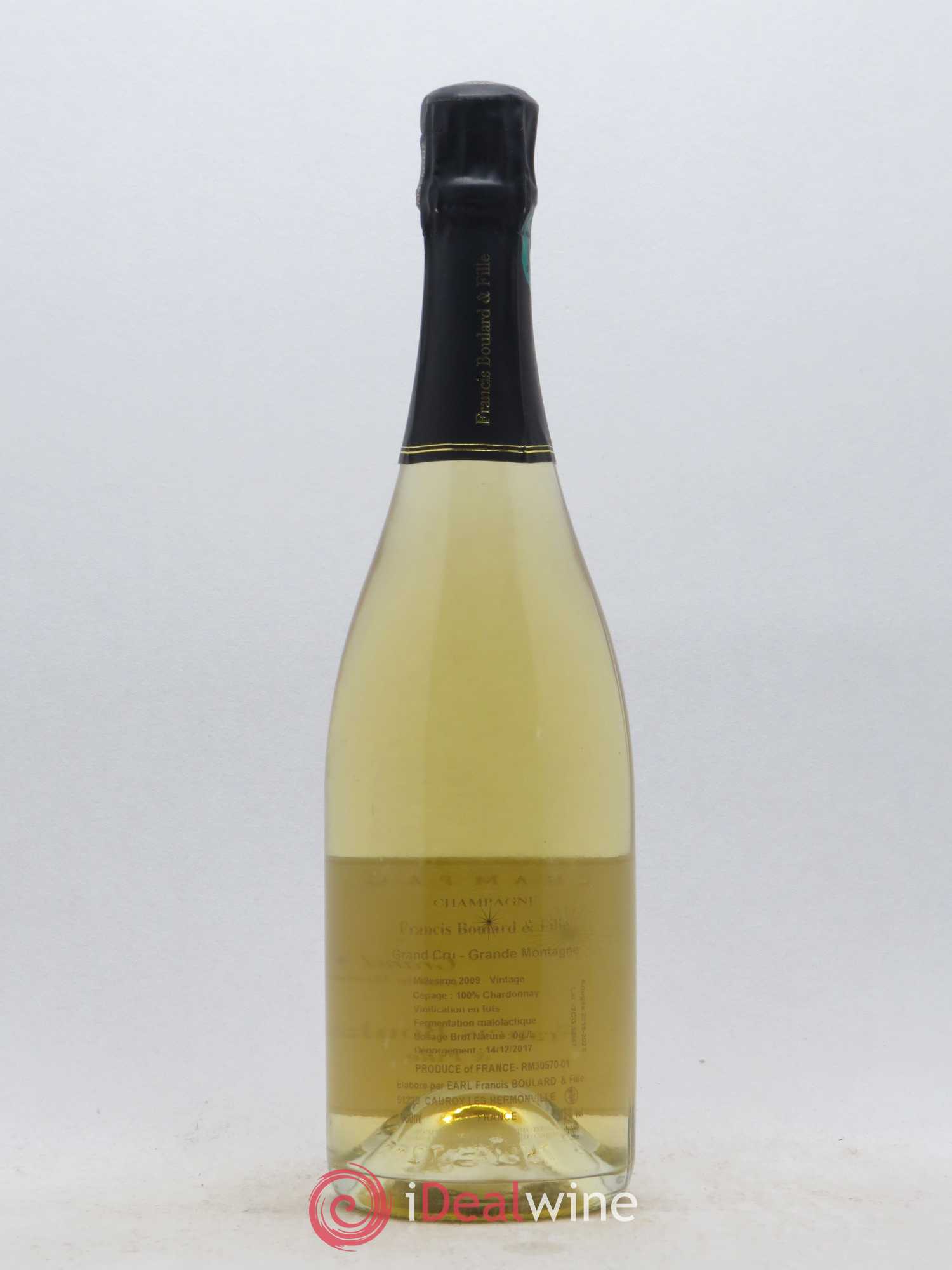 Grande Montagne Extra-Brut Francis Boulard 2009 - Lot de 1 bouteille - 1
