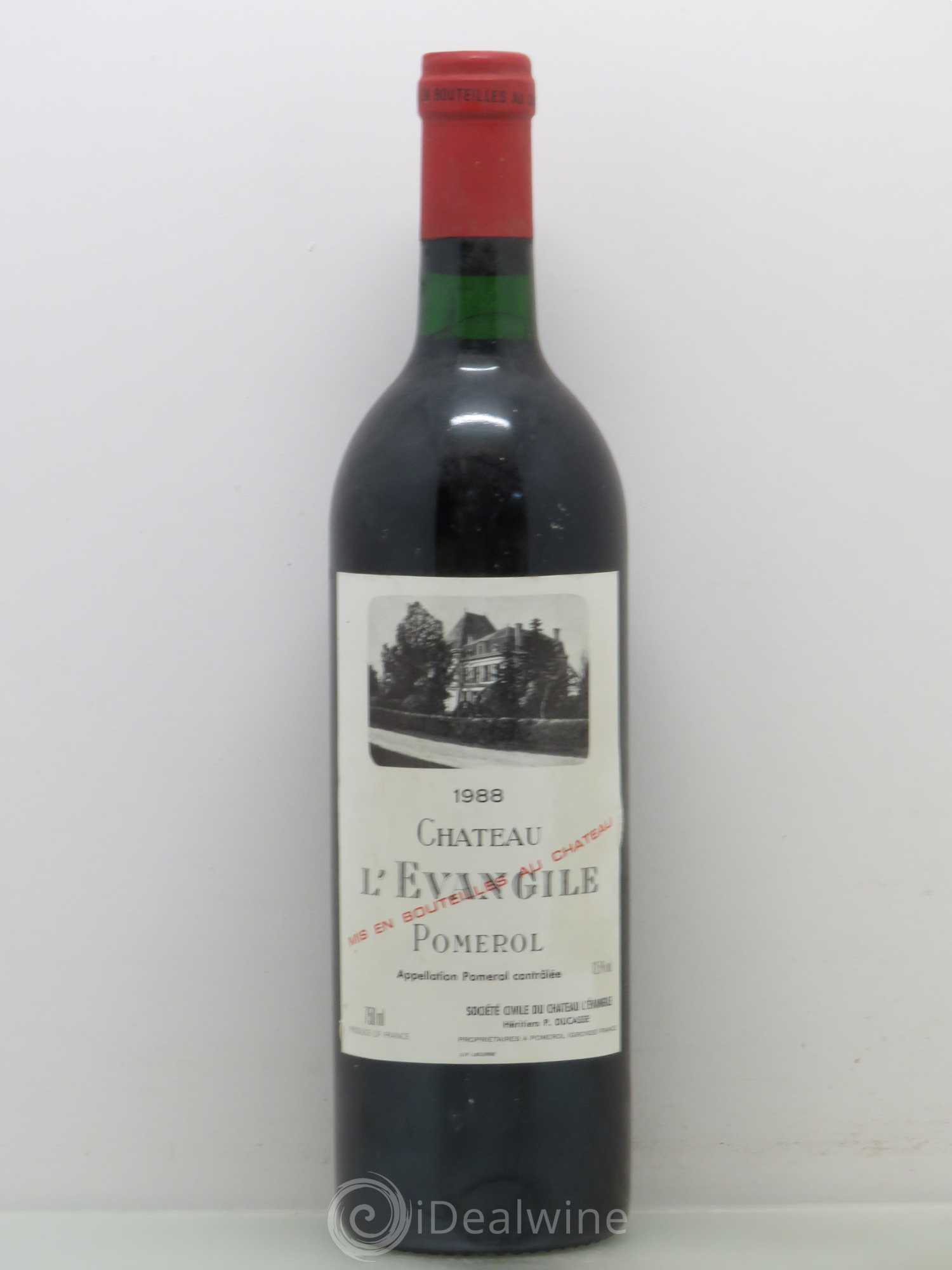 Château l' Évangile 1988 - Lot de 1 bouteille - 0