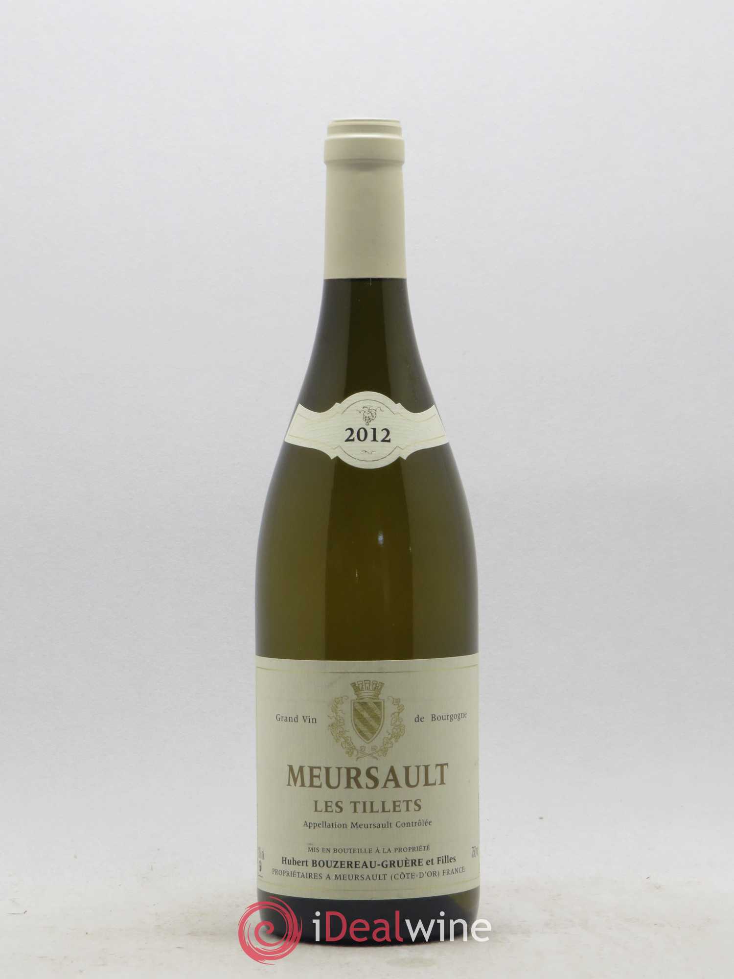 Meursault Les Tillets Bouzereau-Gruère 2012 - Posten von 1 Flasche - 0