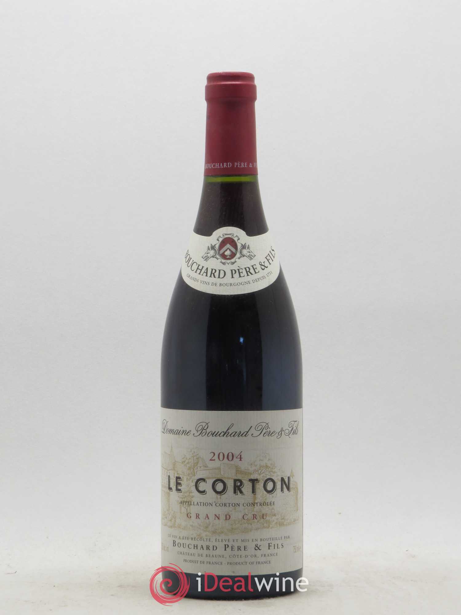 Corton Grand Cru Le Corton Bouchard Père & Fils 2004 - Lot de 1 bouteille - 0