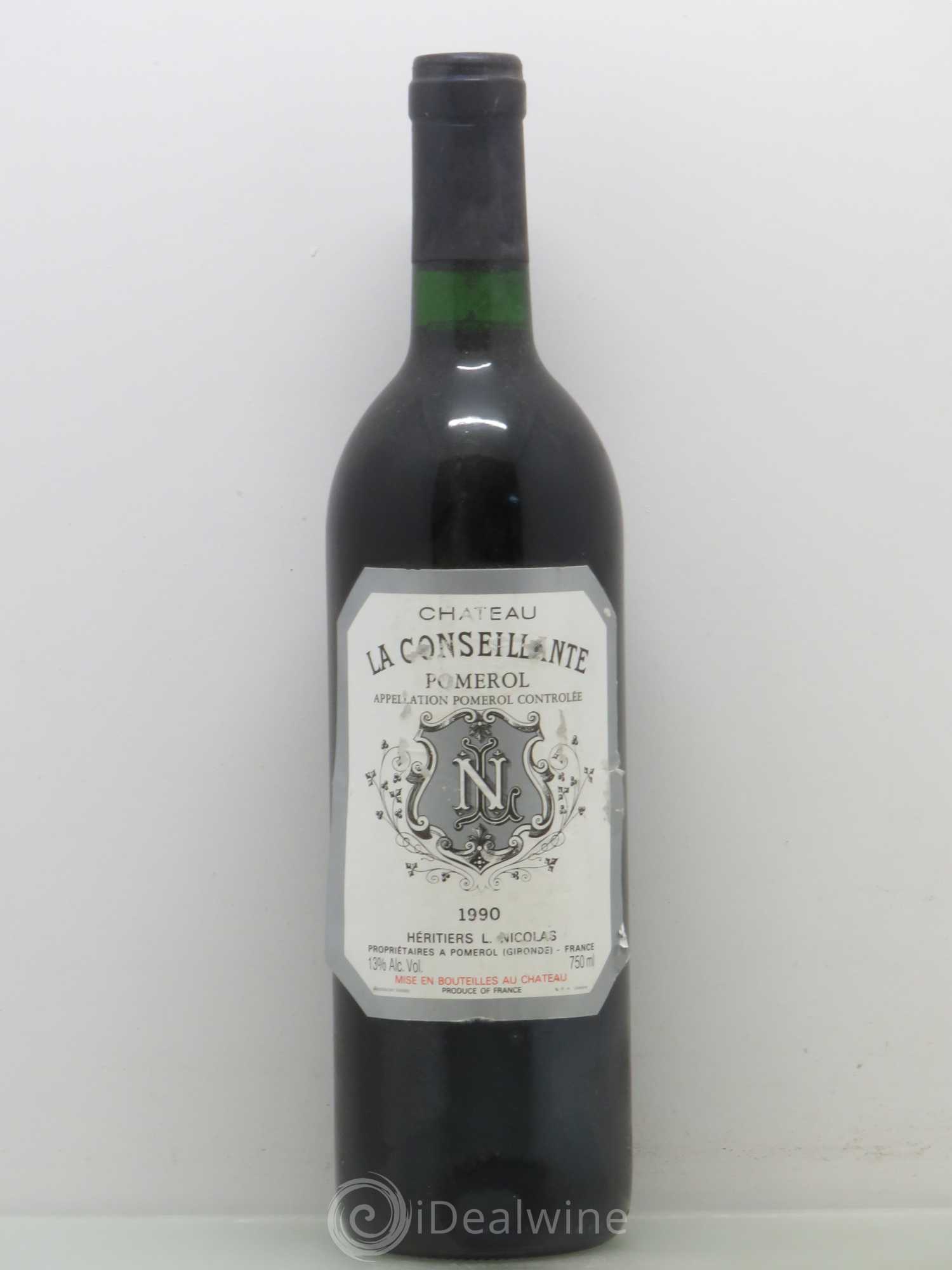 Château la Conseillante 1990 - Lot de 1 bouteille - 0