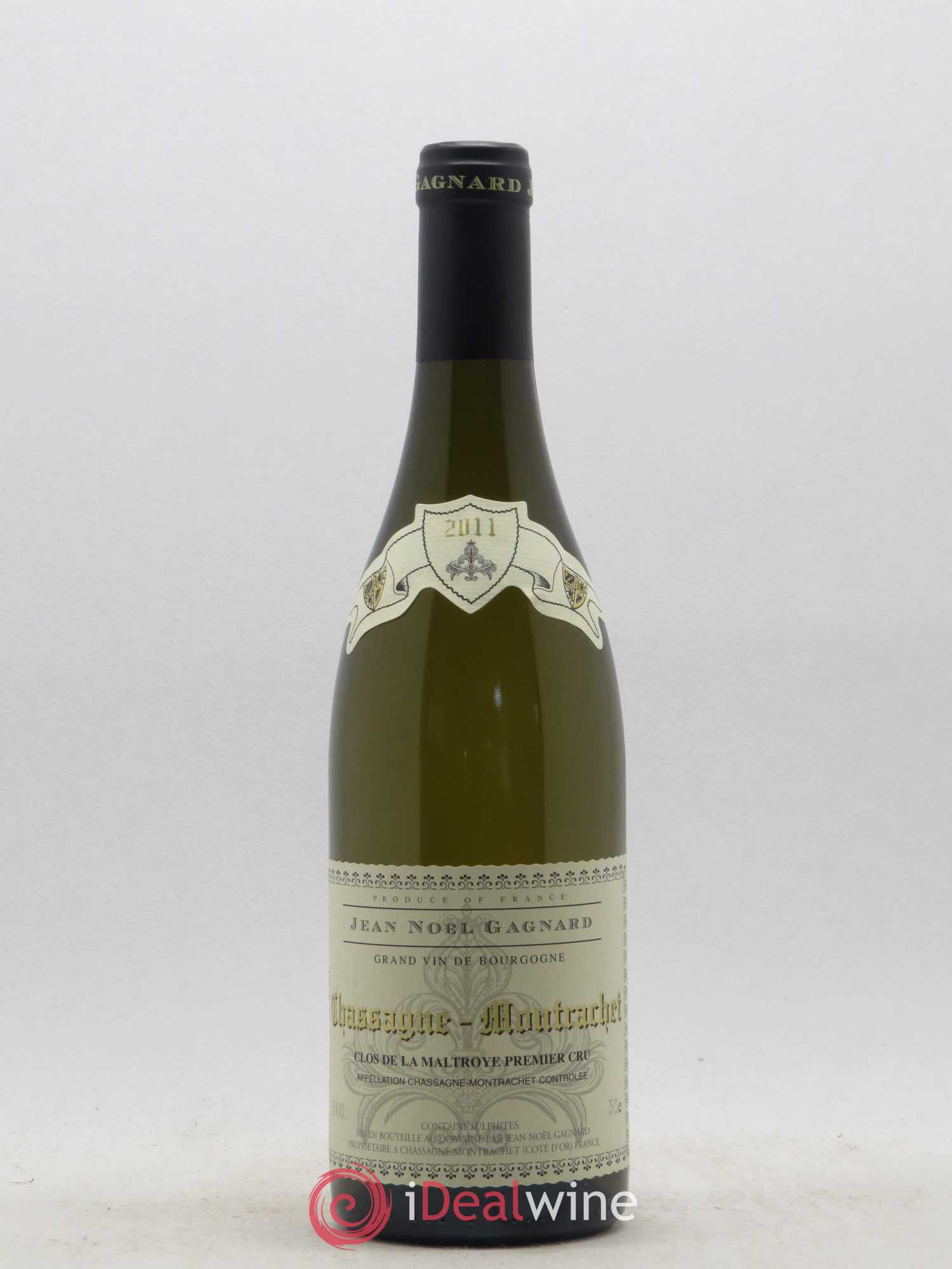 Chassagne-Montrachet 1er Cru Clos de la Maltroye Jean-Noel Gagnard 2011 - Posten von 1 Flasche - 0