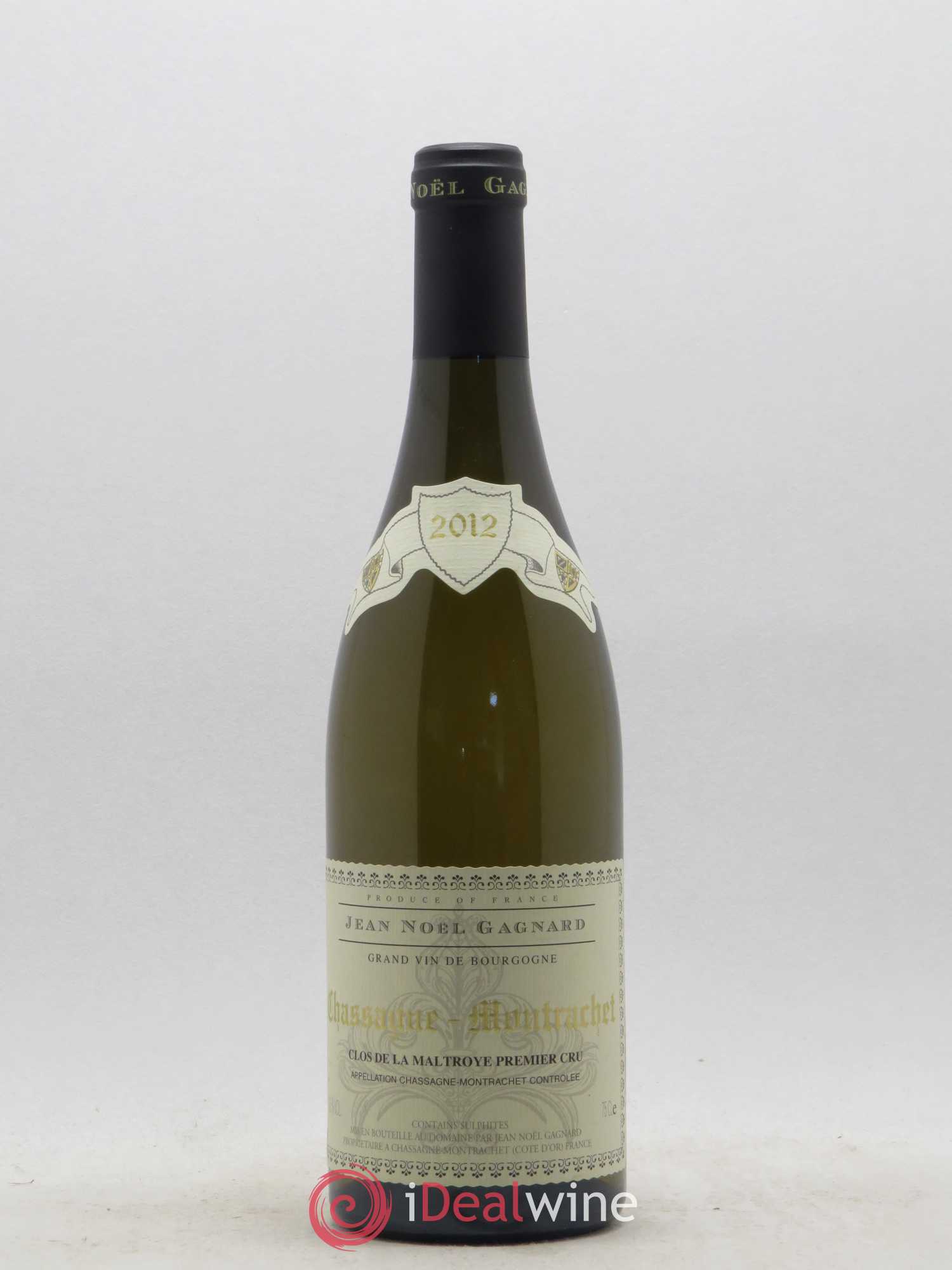 Chassagne-Montrachet 1er Cru Clos de la Maltroye Jean-Noel Gagnard 2012 - Posten von 1 Flasche - 0
