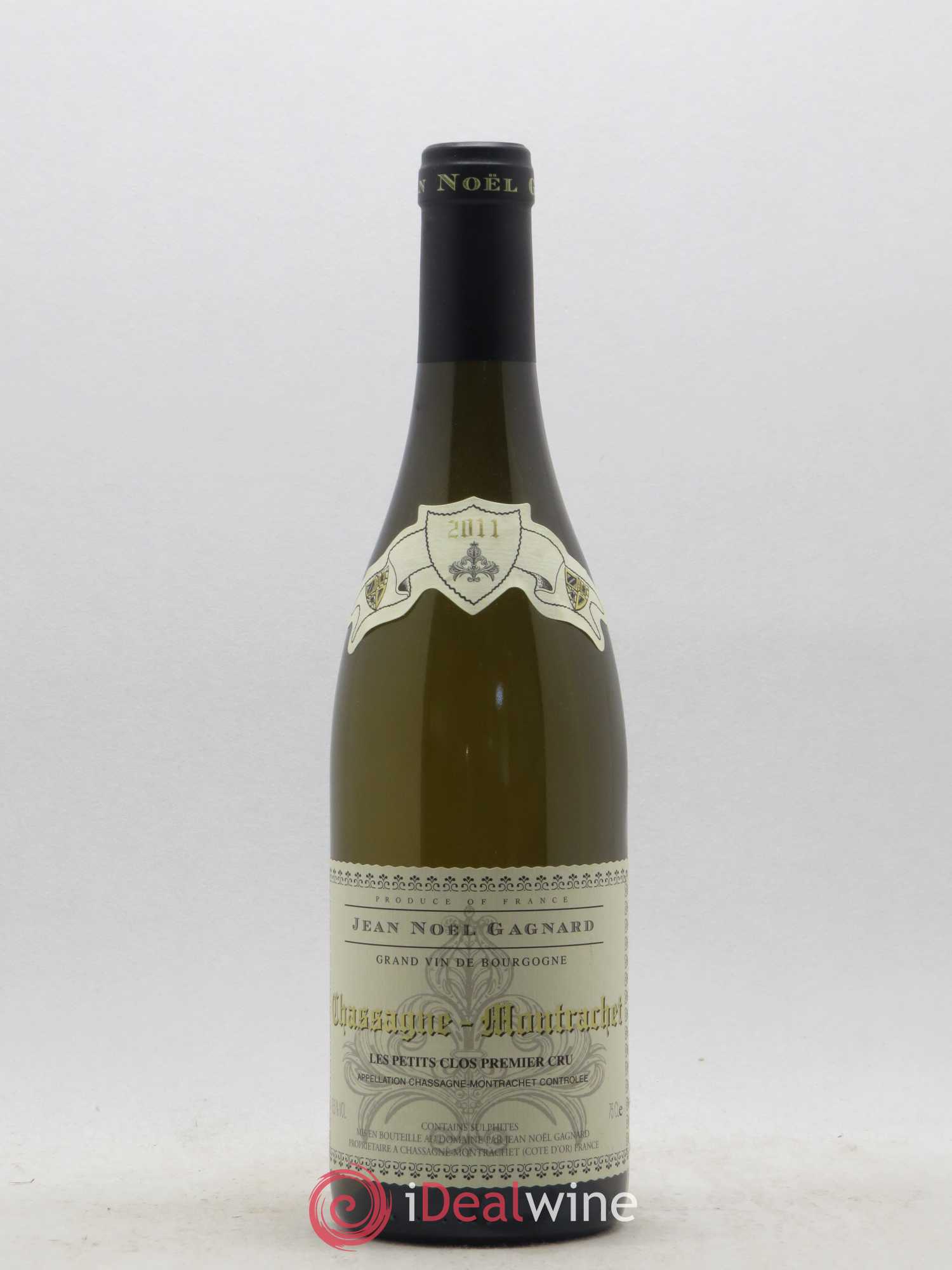 Chassagne-Montrachet 1er Cru Les Petits Clos Jean-Noel Gagnard 2011 - Posten von 1 Flasche - 0