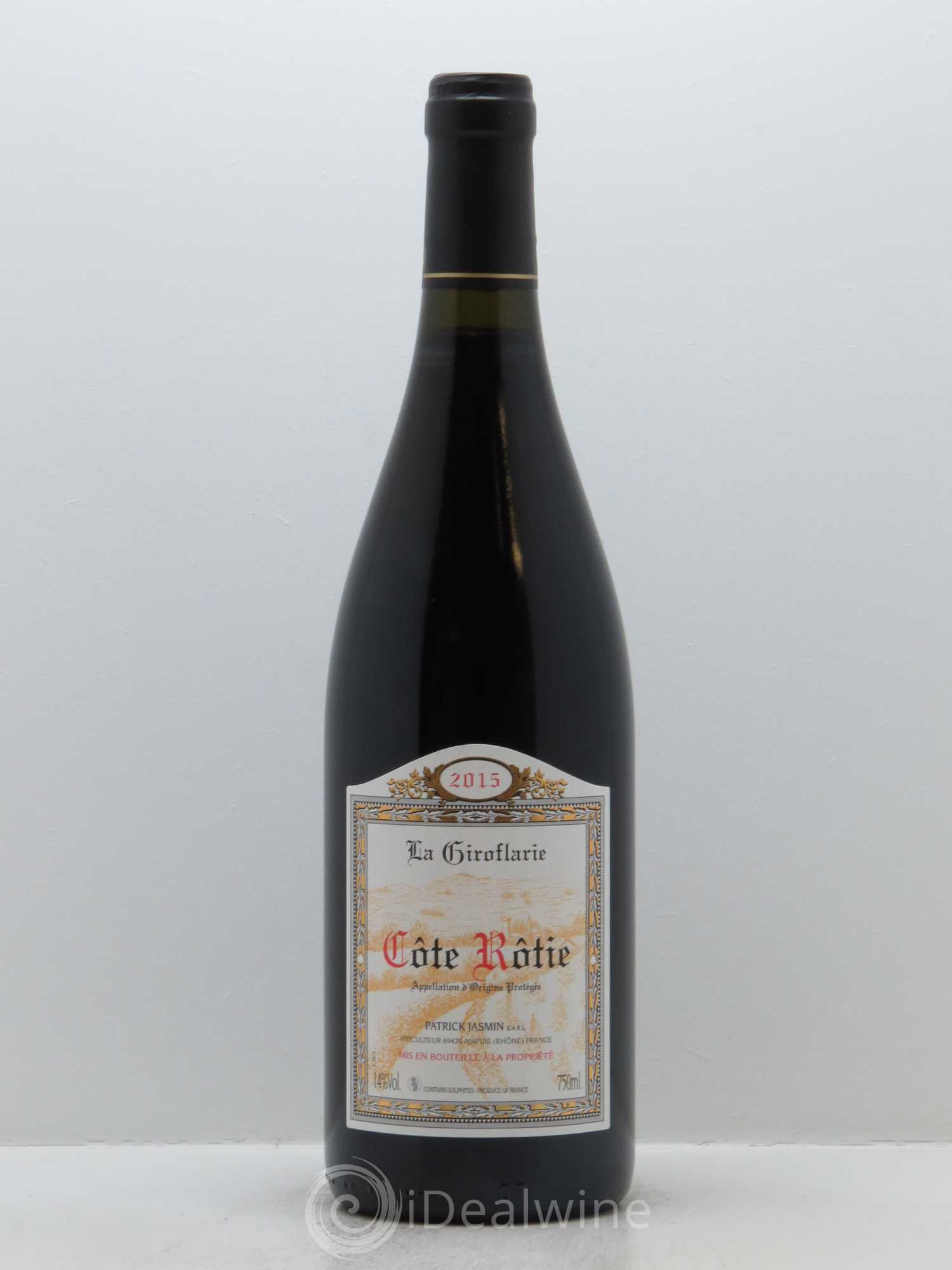 Côte-Rôtie La Giroflarie Jasmin (Domaine) 2015 - Lot de 1 bouteille - 0