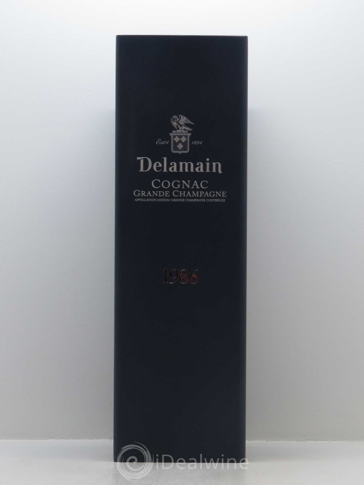 Cognac Delamain 30 years 1986 Grande Champagne Chai Millésimé - Lot de 1 bouteille - 1