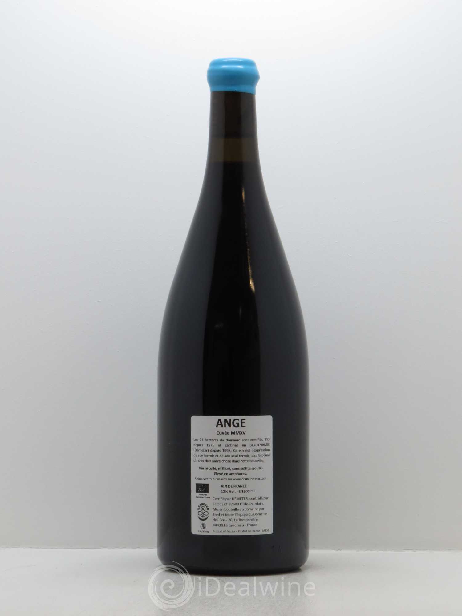Vin de France Ange Domaine de L'Ecu 2015 - Lot de 1 magnum - 1