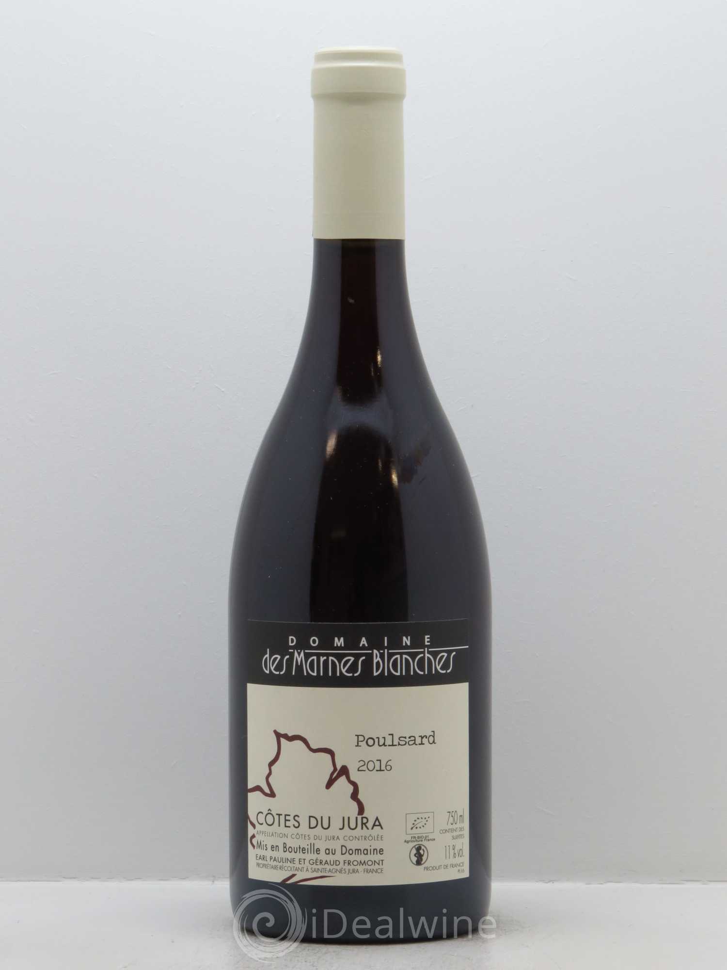 Côtes du Jura Poulsard Marnes Blanches (Domaine des) 2016 - Lot de 1 bouteille - 0