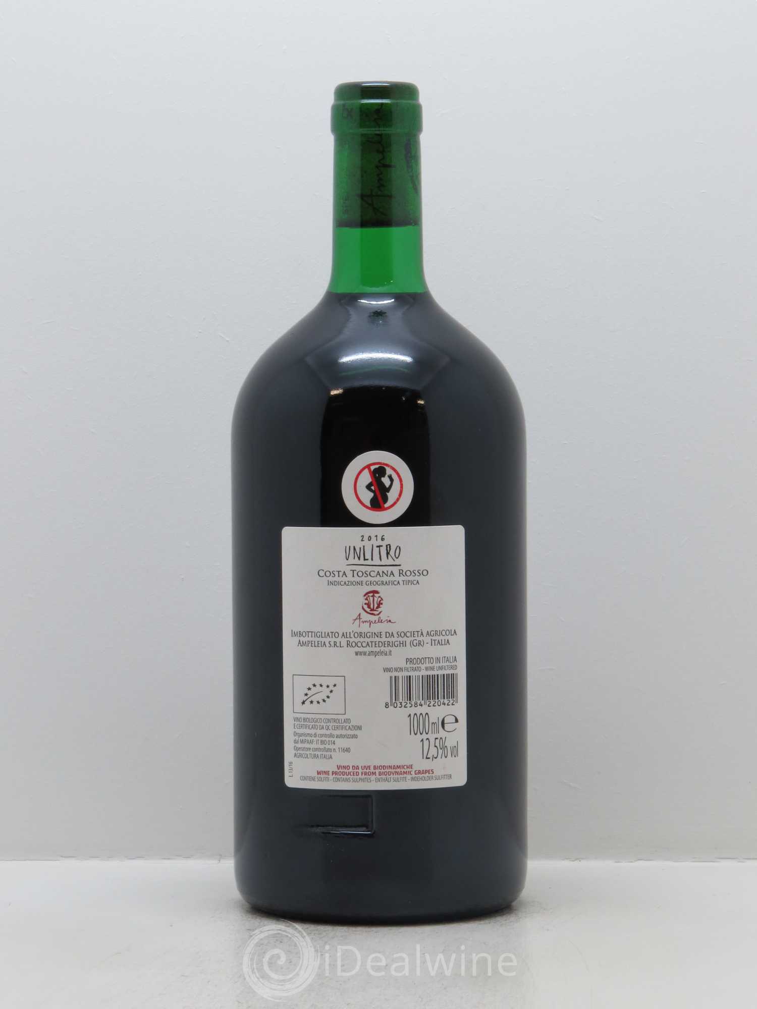Toscana IGT Ampeleia Un litro Elisabetta Foradori 2016 - Lot de 1 bouteille - 1