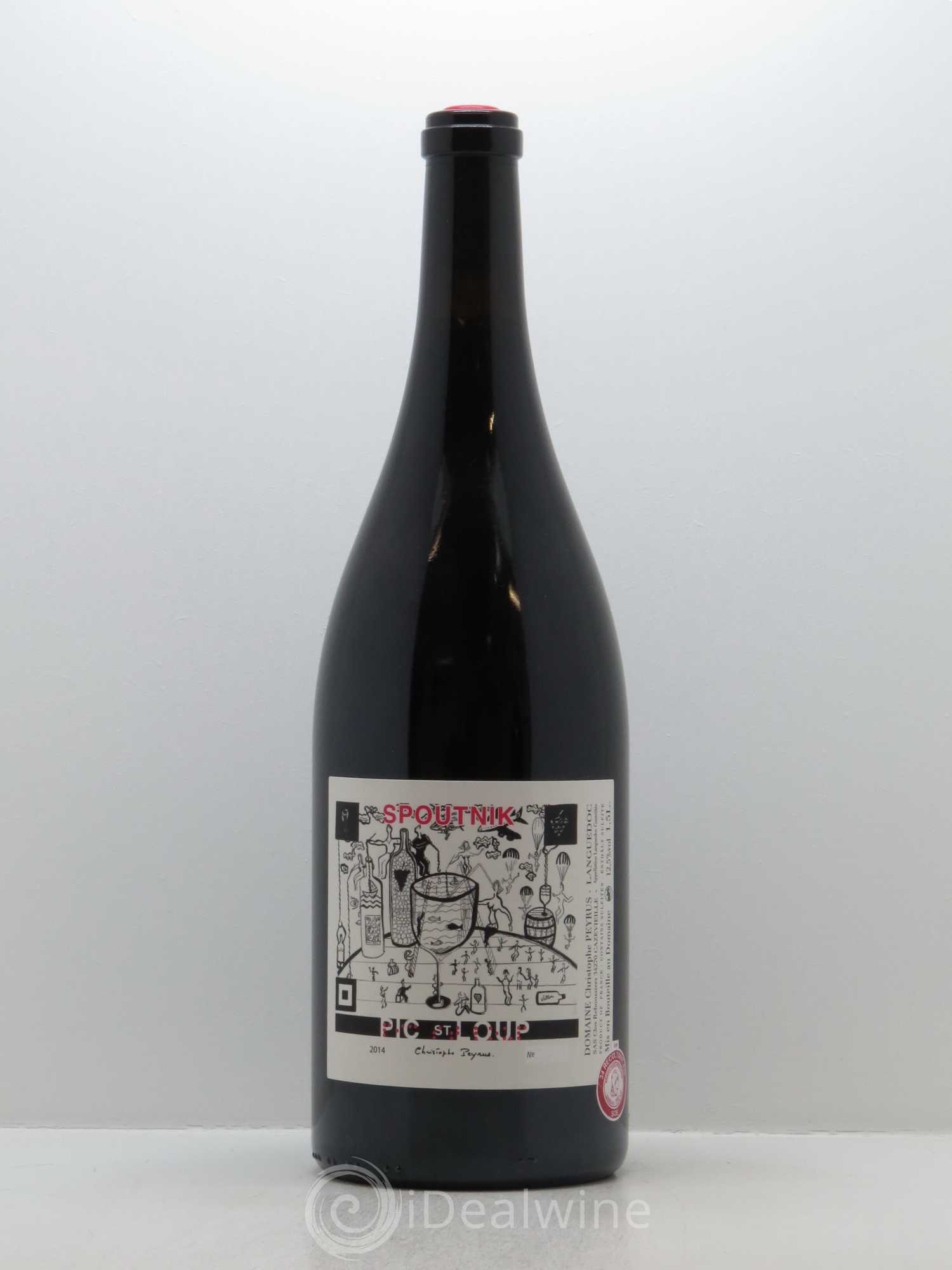 Pic Saint-Loup Clos des Reboussiers Spoutnik 2014 - Lot de 1 magnum - 0