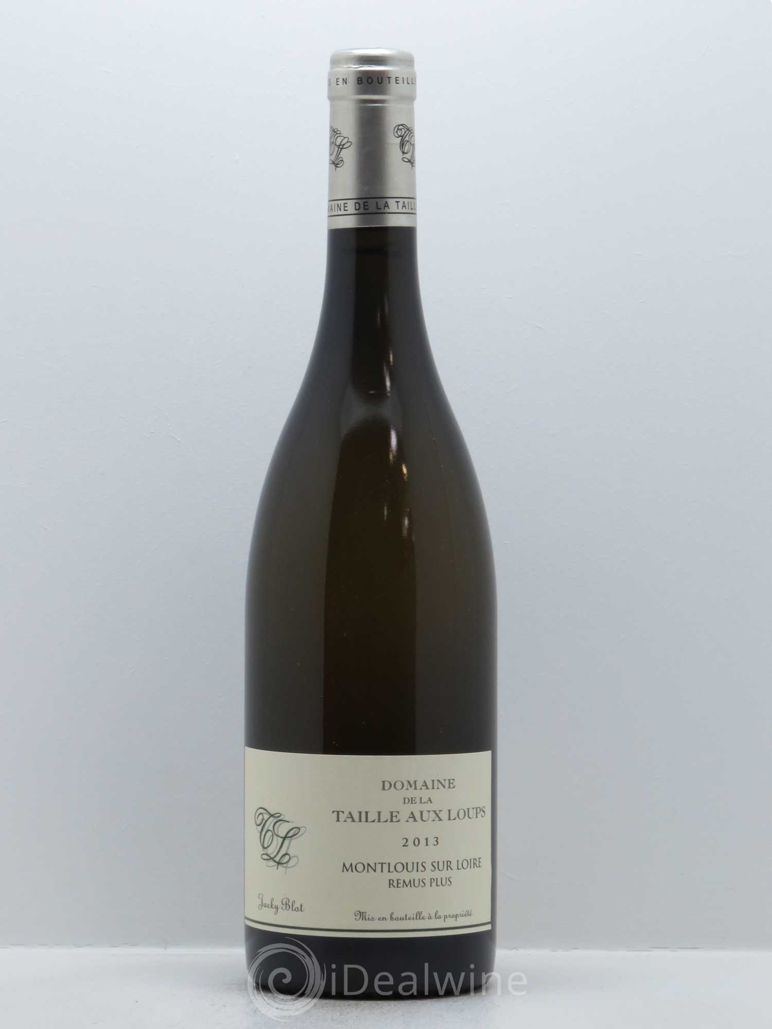Montlouis-sur-Loire Rémus Plus La Taille aux Loups - Jacky Blot 2013 - Lot de 1 bouteille - 0