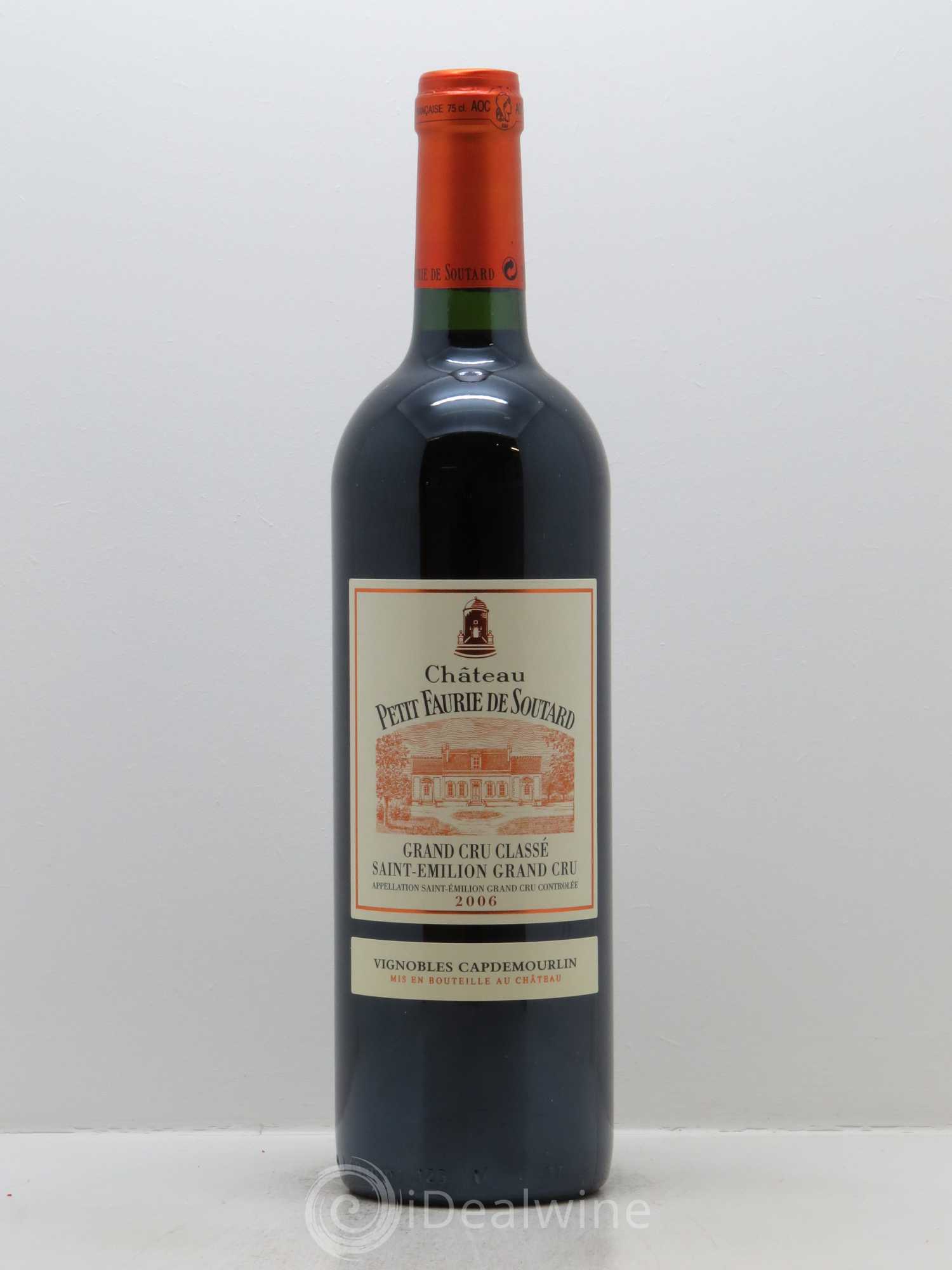 Château Petit Faurie de Soutard Grand Cru Classé 2006 - Lot de 1 bouteille - 0