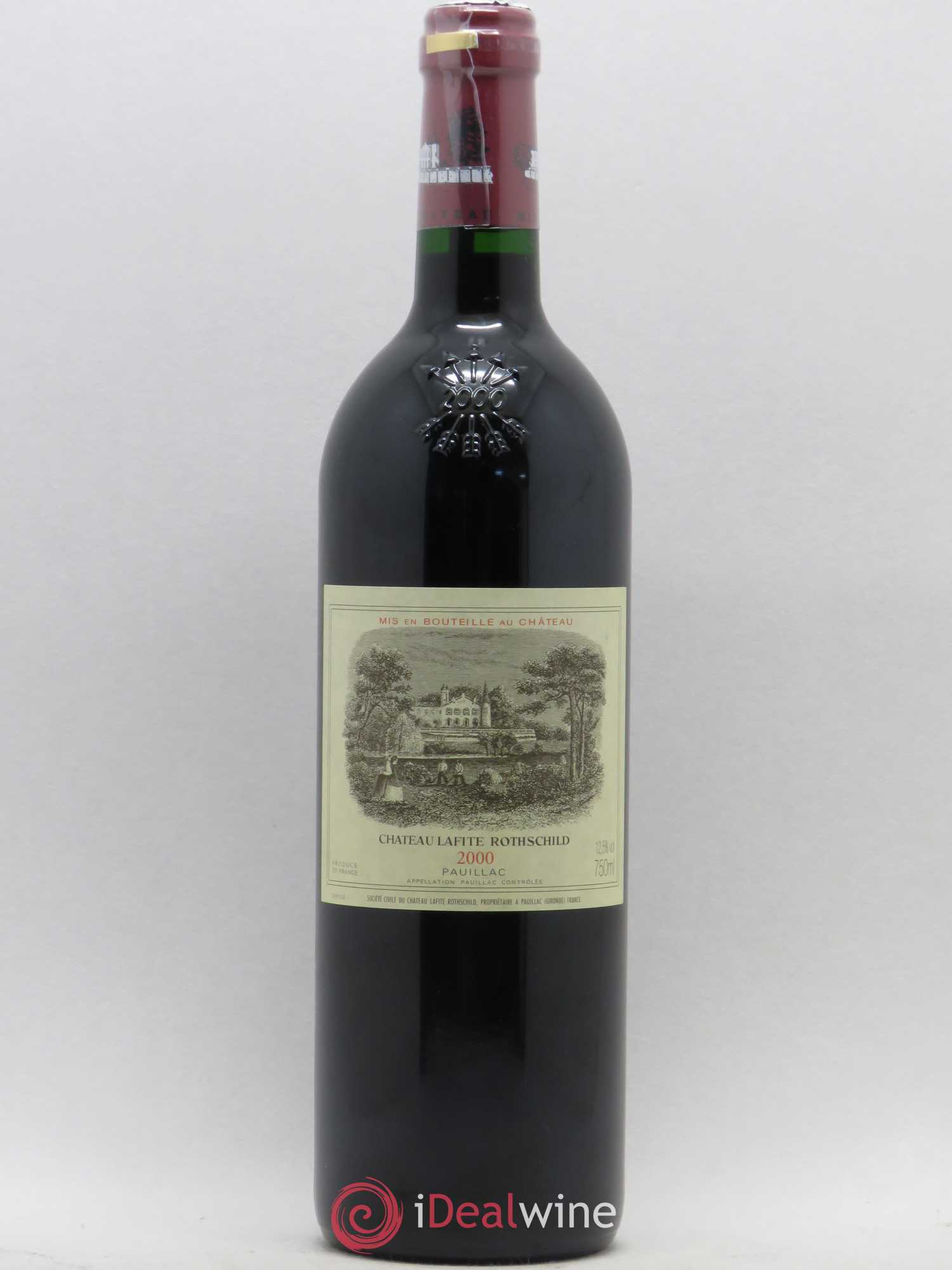 Château Lafite Rothschild 1er Grand Cru Classé 2000 - Lot de 1 bouteille - 0