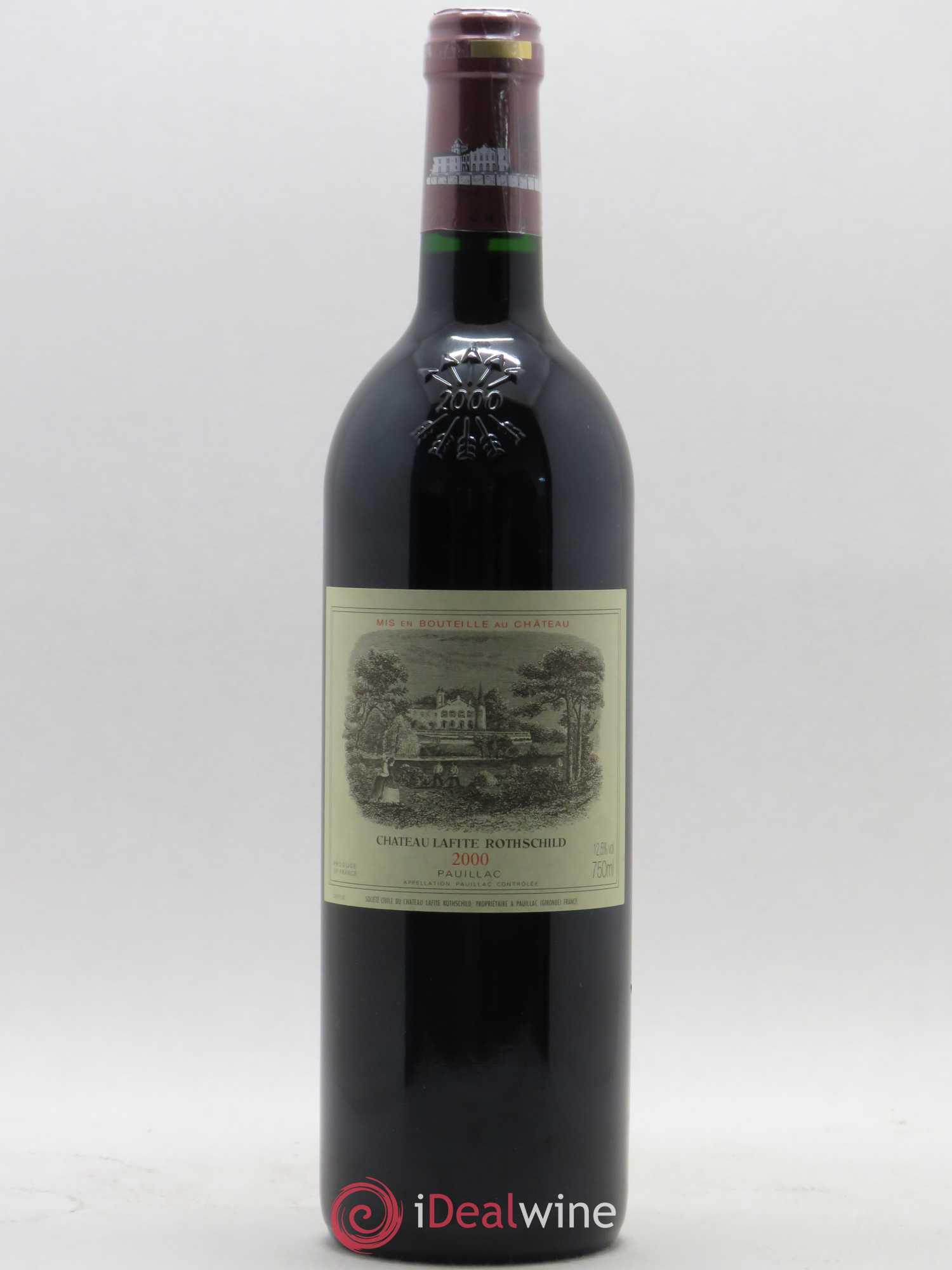 Château Lafite Rothschild 1er Grand Cru Classé 2000 - Lot de 1 bouteille - 0