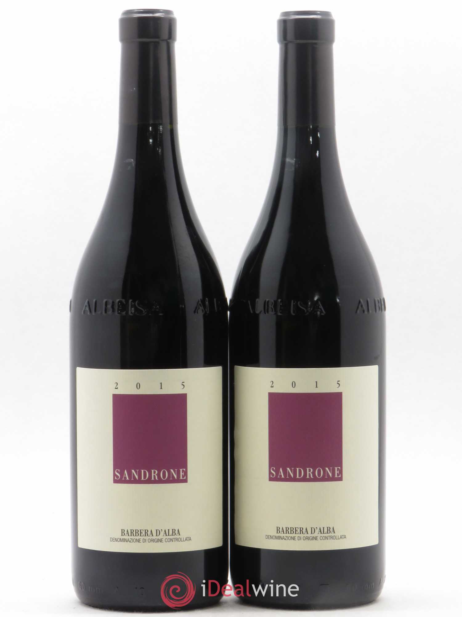 Barbera d'Alba DOC Luciano Sandrone 2015 - Lot de 2 bouteilles - 0
