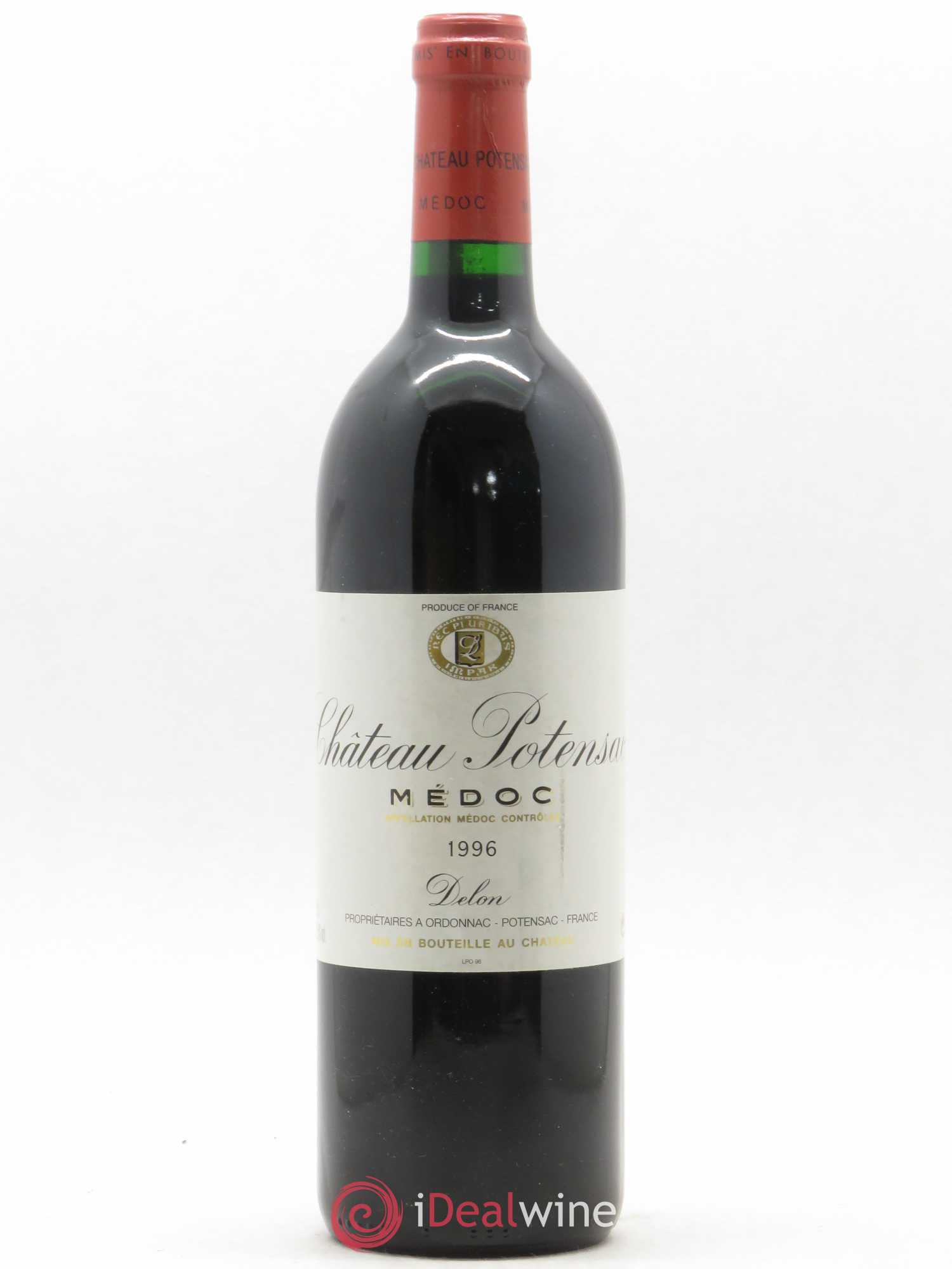 Château Potensac 1996 - Lot de 1 bouteille - 0