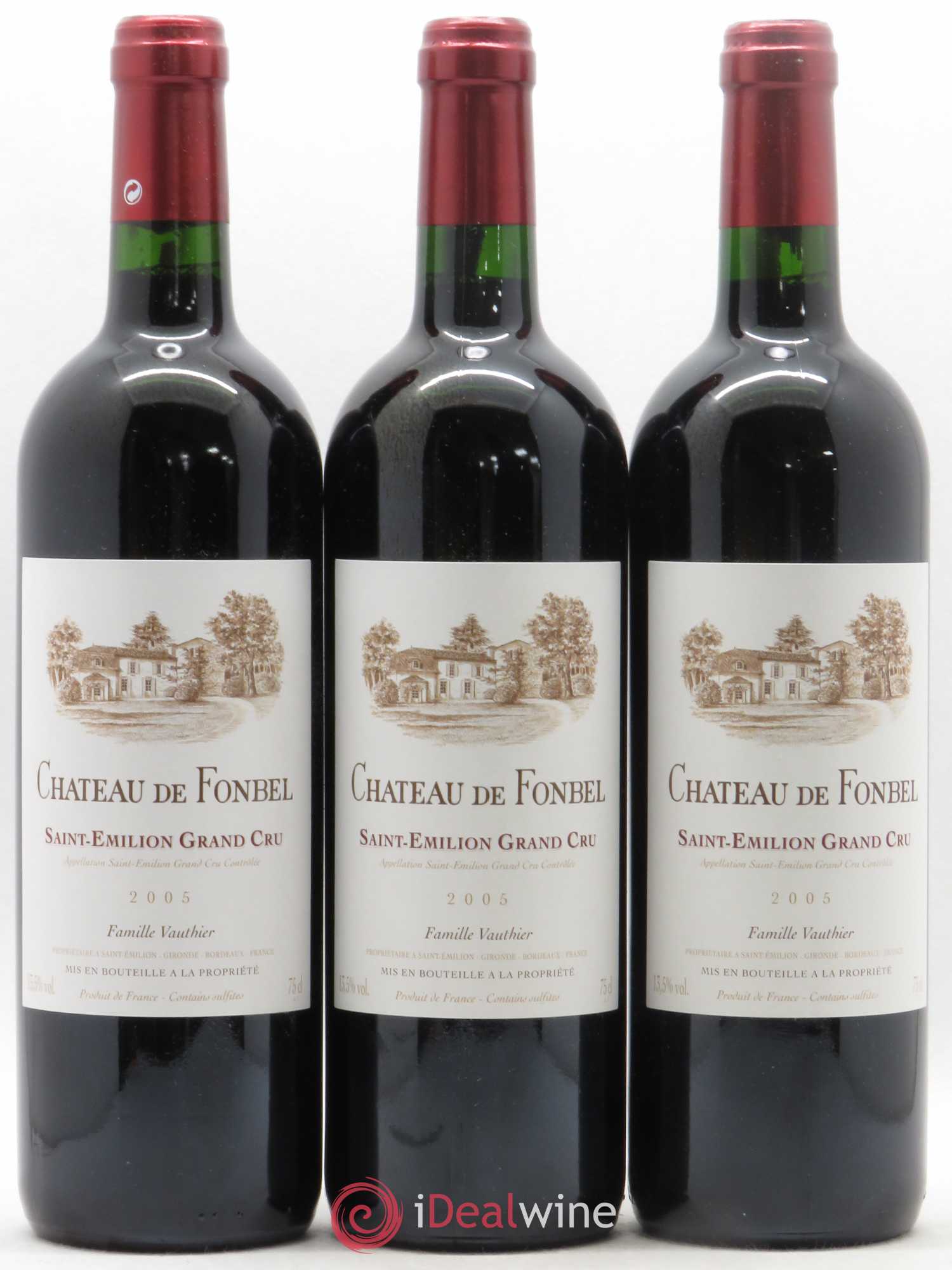 Château de Fonbel 2005 - Lot de 3 bouteilles - 0