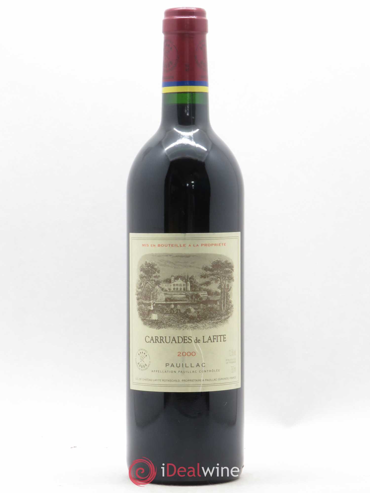 Carruades de Lafite Rothschild Second Vin 2000 - Lot de 1 bouteille - 0