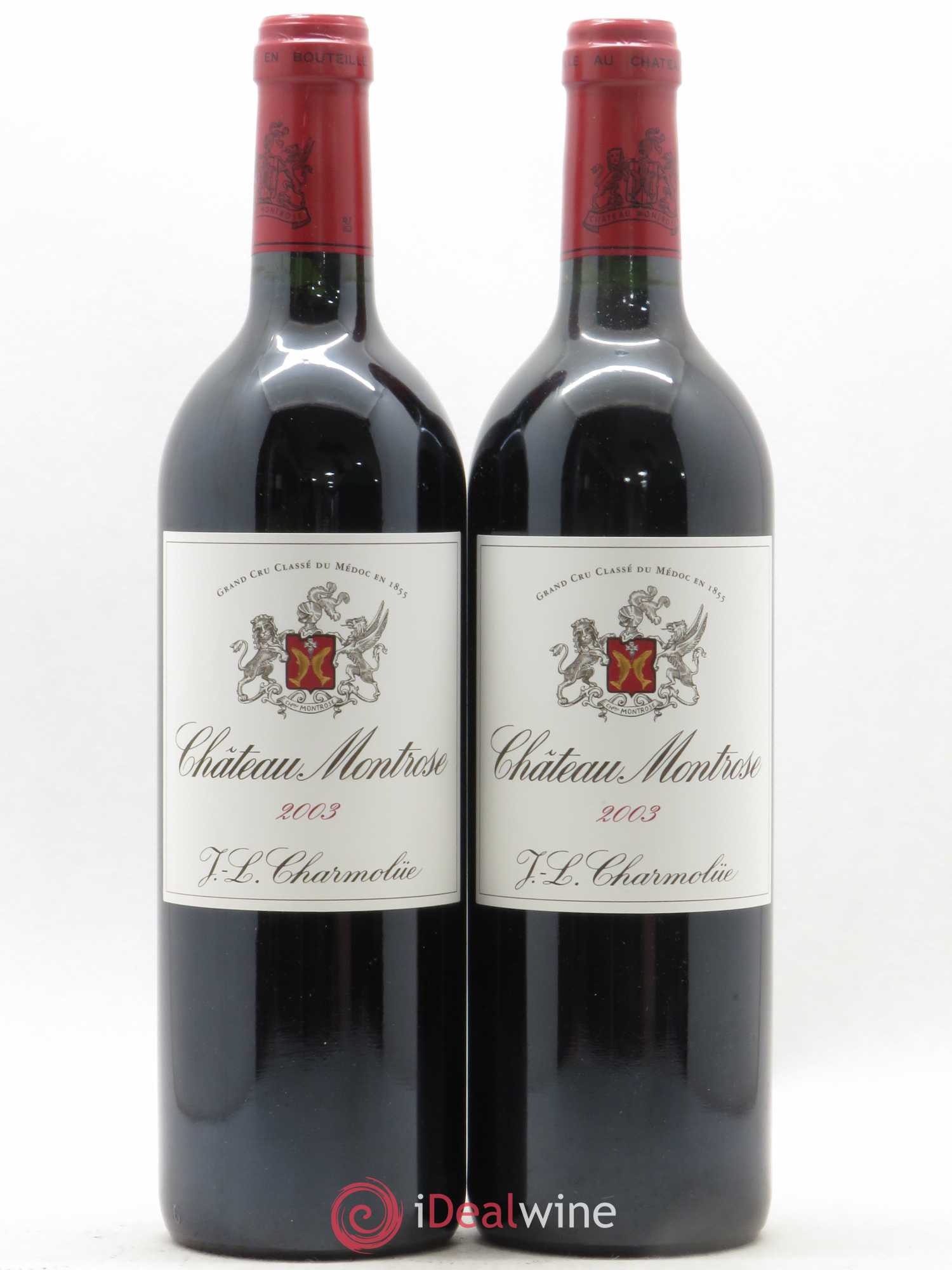 Château Montrose 2ème Grand Cru Classé 2003 - Lot de 2 bouteilles - 0