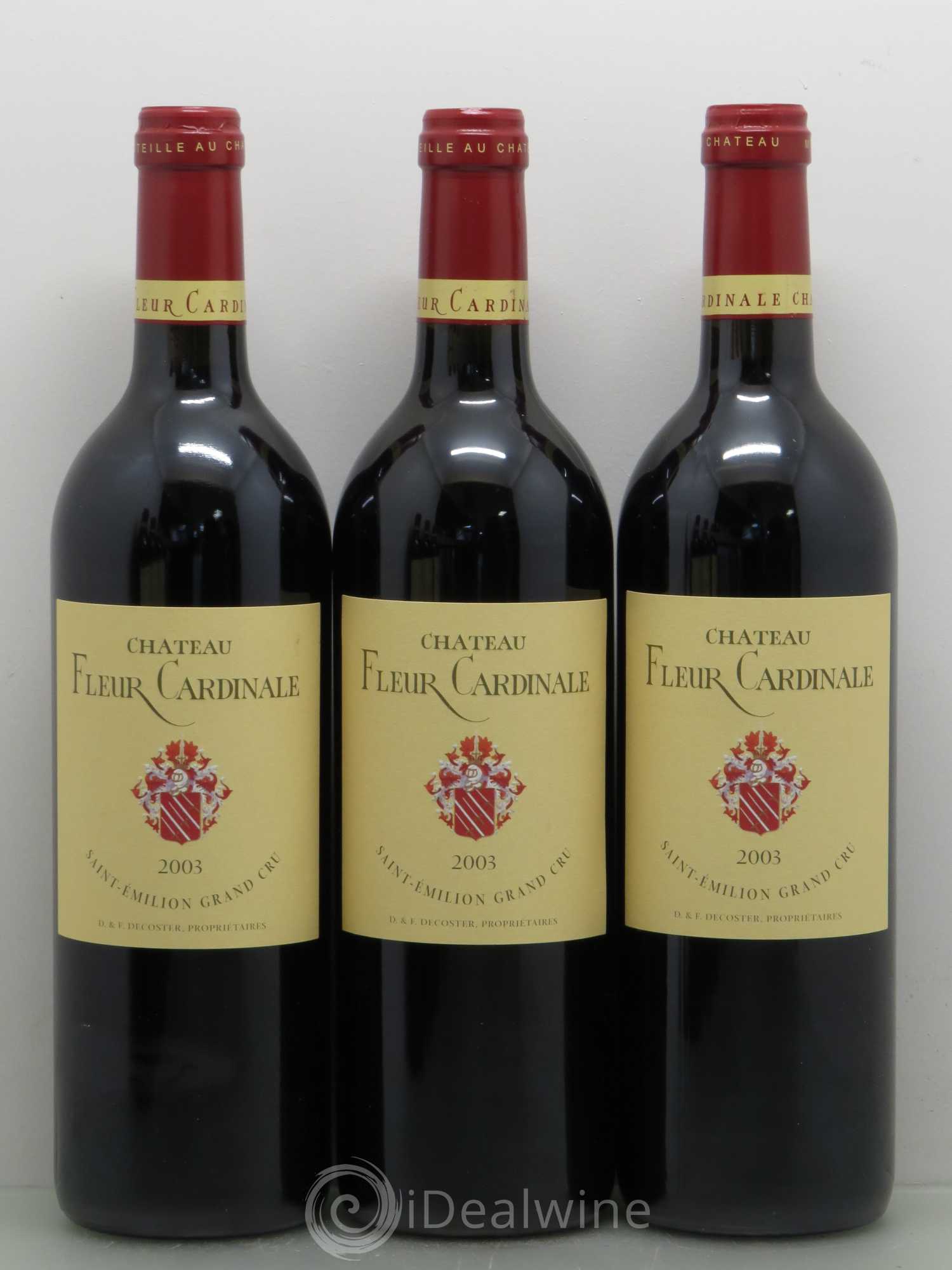 Château Fleur Cardinale Grand Cru Classé 2003 - Lot de 6 bouteilles - 2